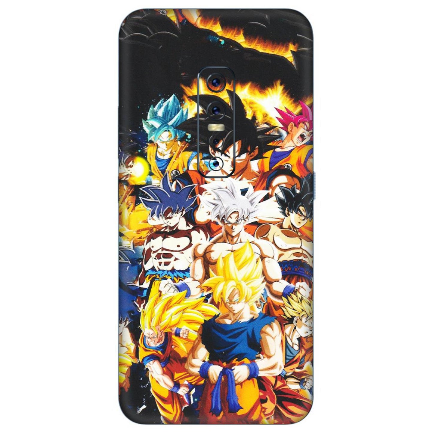 VIVO Z/V/X/T/U/S Series Phone Skins (All Models) - Ultimate Dragon Ball Z - Matte Finish (M-100) Vivo V17 Pro