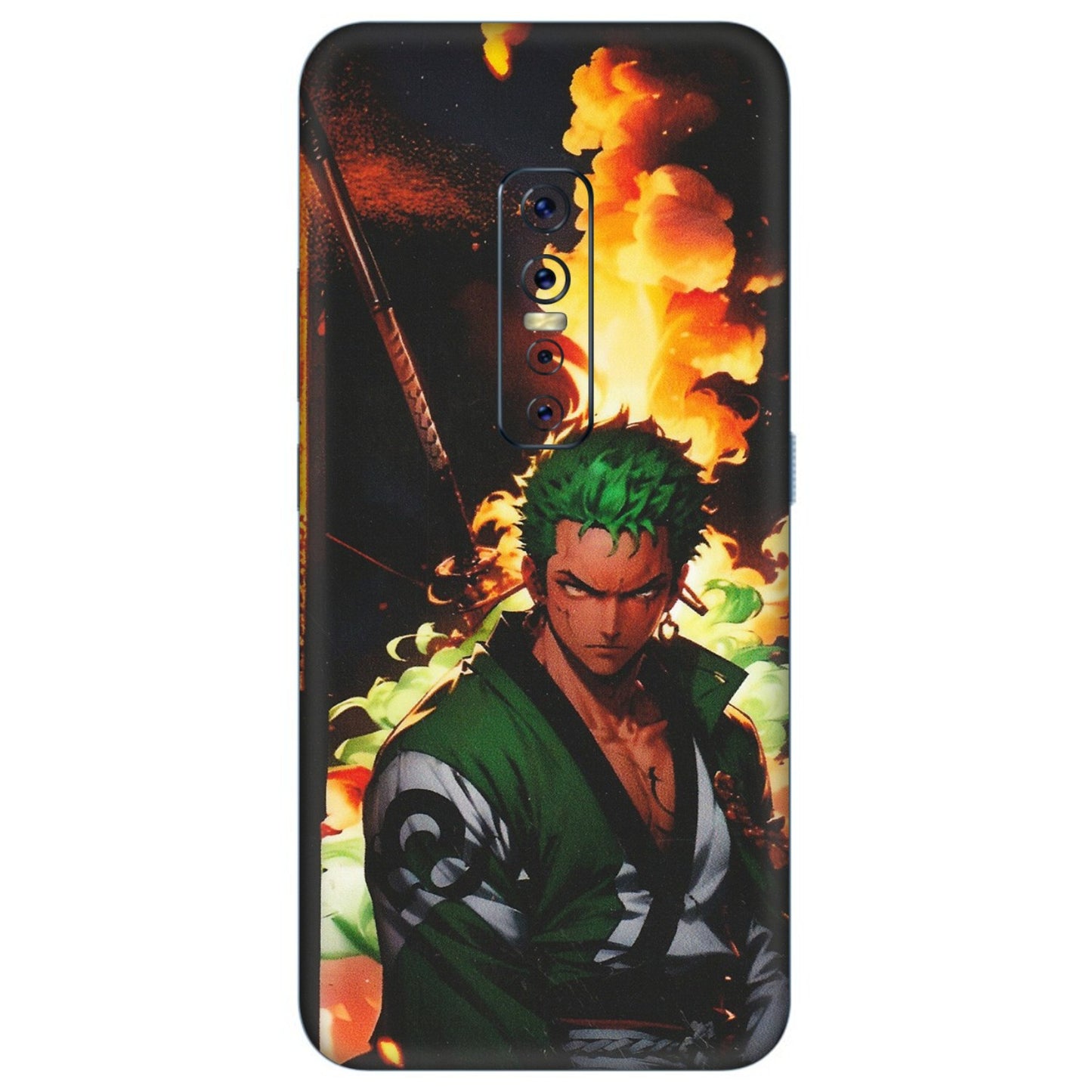 VIVO Z/V/X/T/U/S Series Phone Skins (All Models) - Roronoa Zoro - Matte Finish (M-102) Vivo V17 Pro