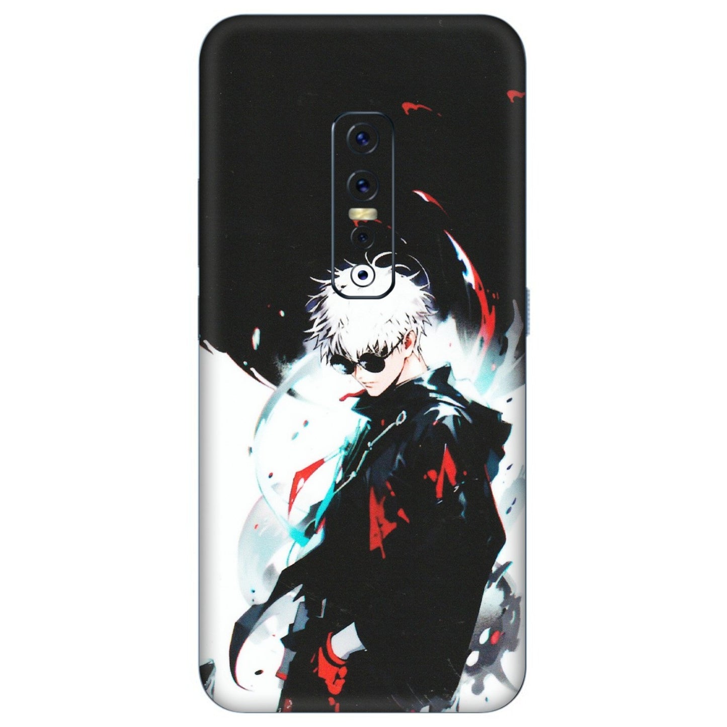 VIVO Z/V/X/T/U/S Series Phone Skins (All Models) - Gojo Powerful Charater Kaisen Anime - Matte Finish (M-144) Vivo V17 Pro