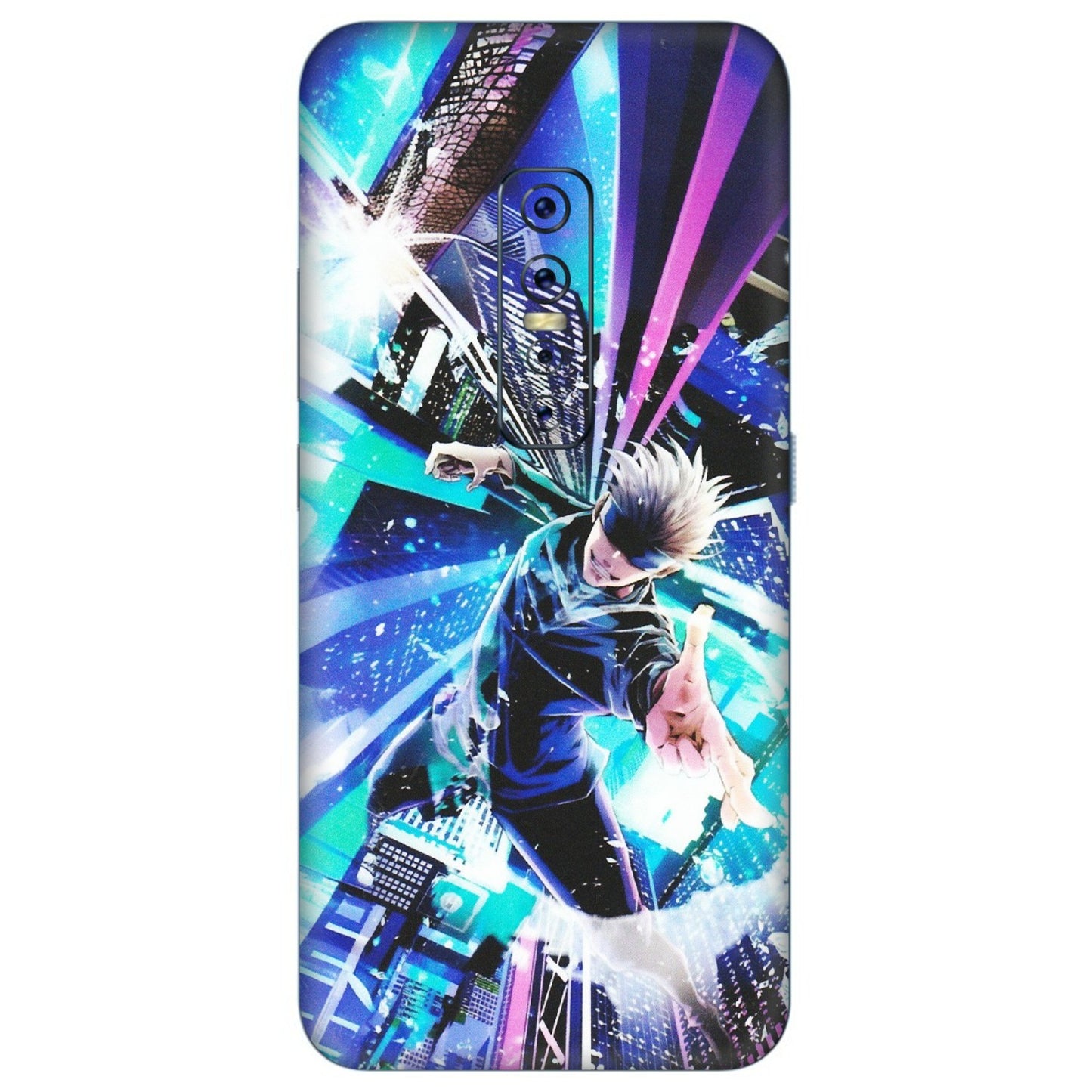 VIVO Z/V/X/T/U/S Series Phone Skins (All Models) - Manga Action Jujustu Kaisen Anime - Matte Finish (M-155) Vivo V17 Pro