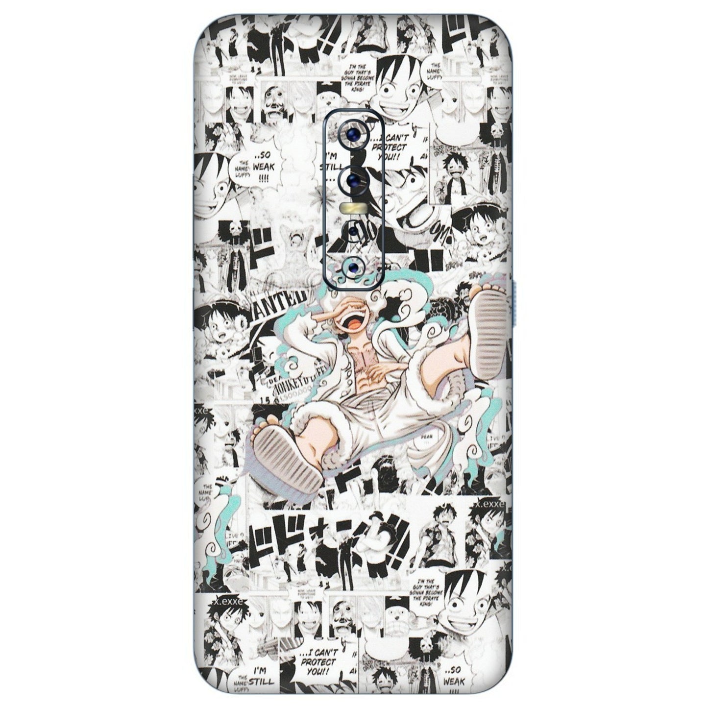 VIVO Z/V/X/T/U/S Series Phone Skins (All Models) - One Piece Comic - Matte Finish (M-168) Vivo V17 Pro