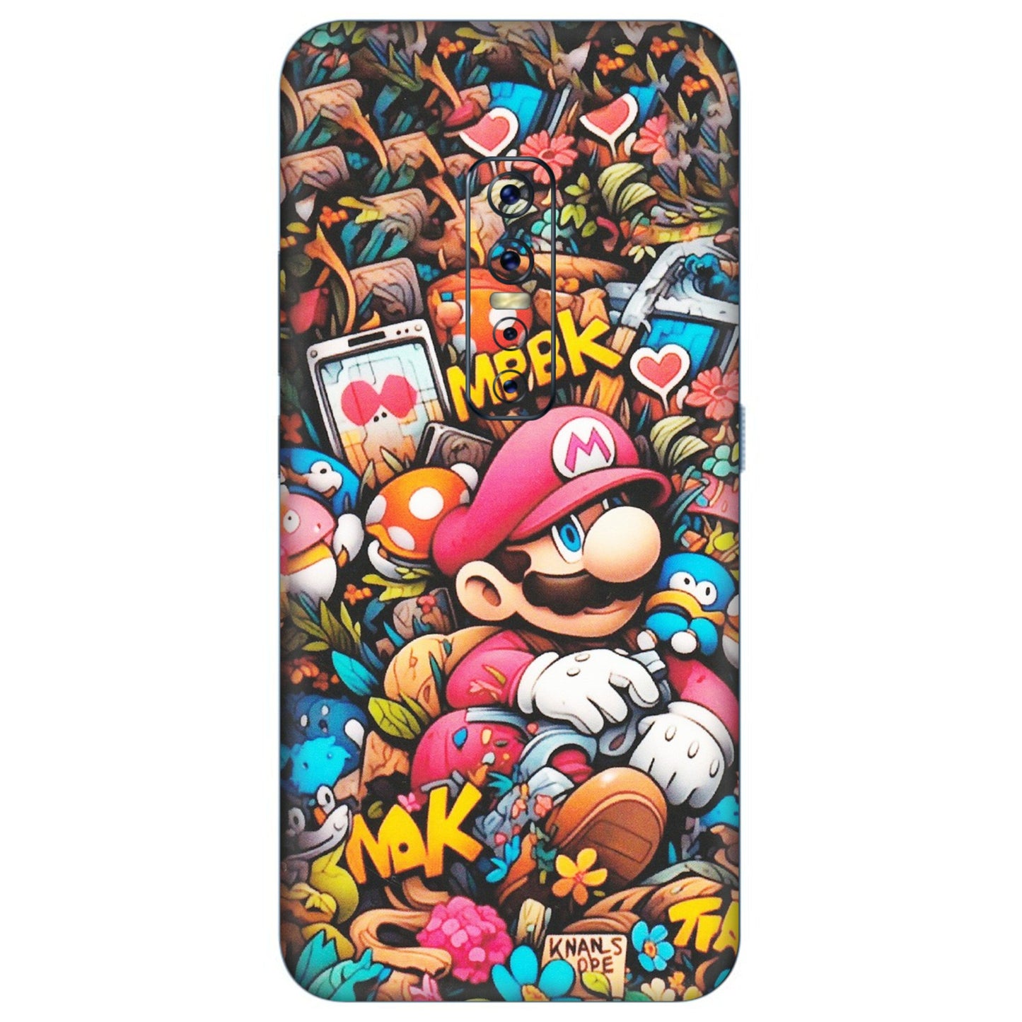 VIVO Z/V/X/T/U/S Series Phone Skins (All Models) - Super Mario Bros Artistic - Matte Finish (M-173) Vivo V17 Pro