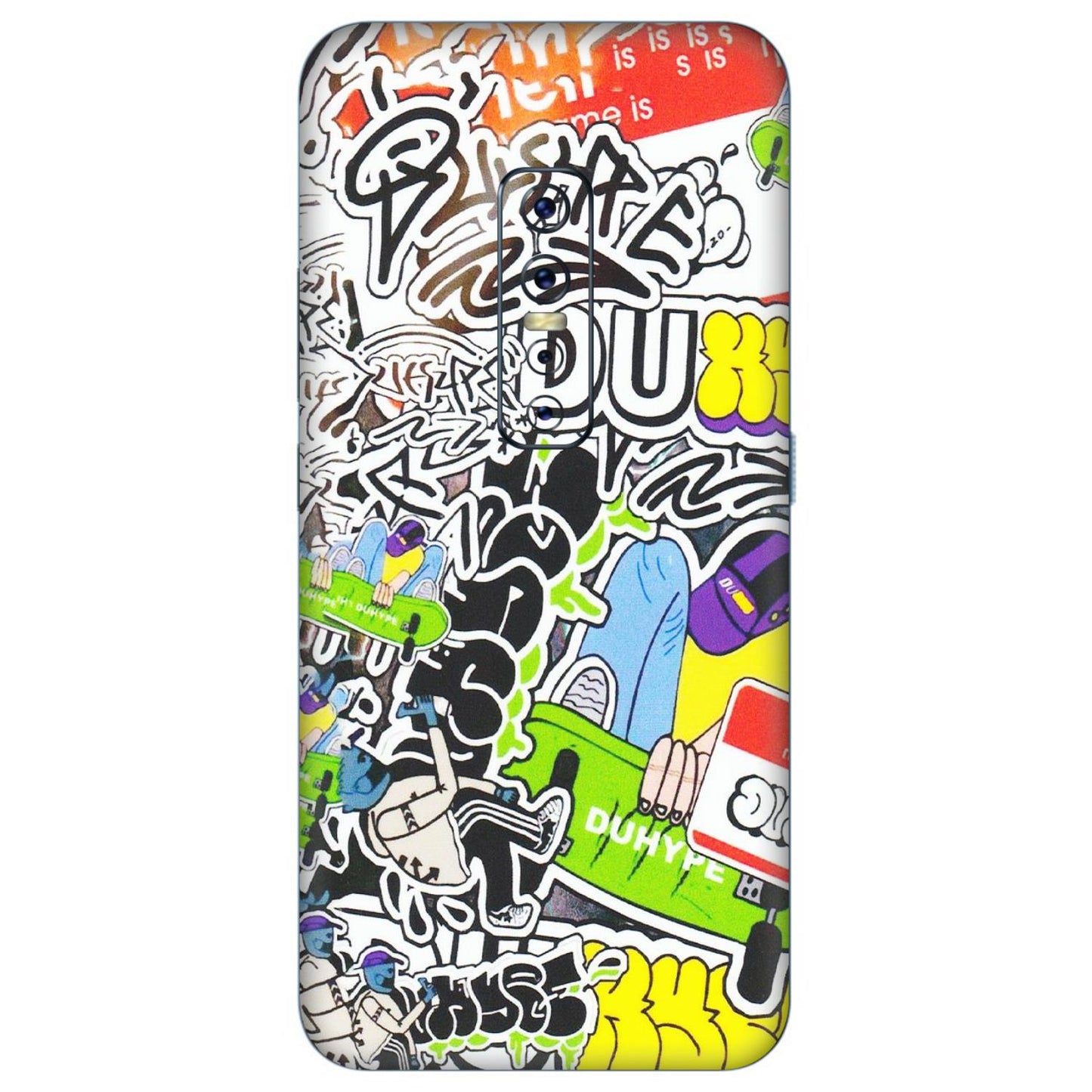 VIVO Z/V/X/T/U/S Series Phone Skins (All Models) - Dope Graffiti - Matte Finish (M-61) Vivo V17 Pro
