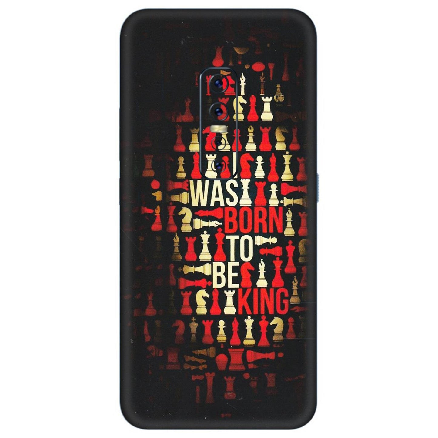 VIVO Z/V/X/T/U/S Series Phone Skins (All Models) - Born To Be King - Matte Finish (M-73) Vivo V17 Pro