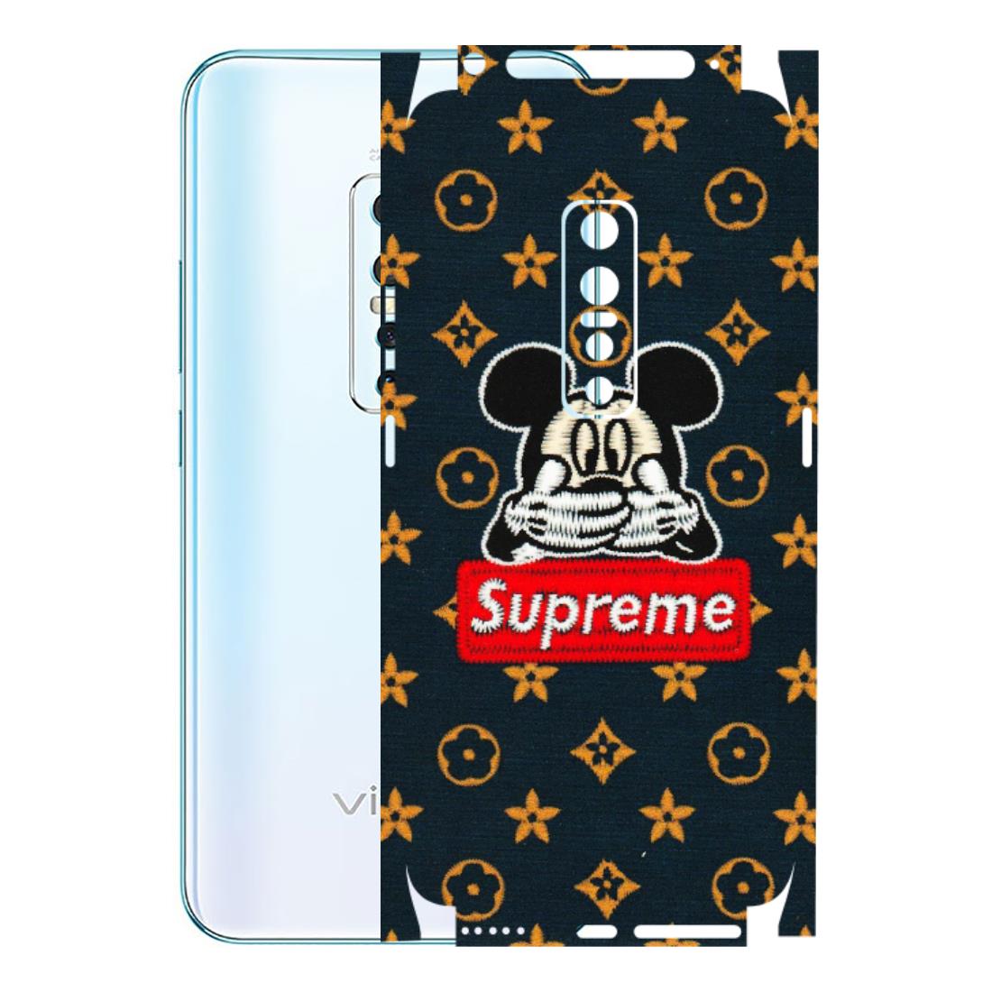 VIVO Z/V/X/T/U/S Series Phone Skins (All Models) - Mickey Supreme - Matte Finish (M-83) Vivo V17 Pro