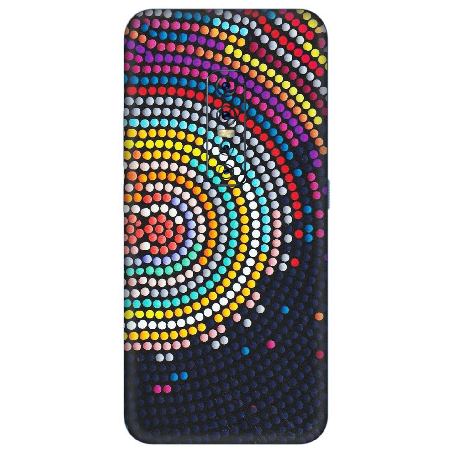 VIVO Z/V/X/T/U/S Series Phone Skins (All Models) - Rainbow Dot Mandala - Matte Finish (M-97) Vivo V17 Pro