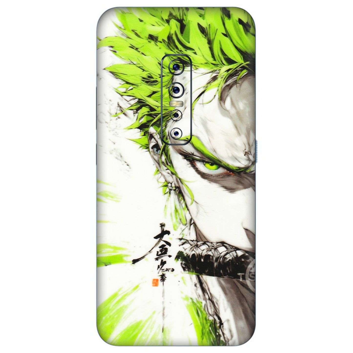 VIVO Z/V/X/T/U/S Series Phone Skins (All Models) - Roro Taku Anime - Transparent Finish (T-18) Vivo V17 Pro