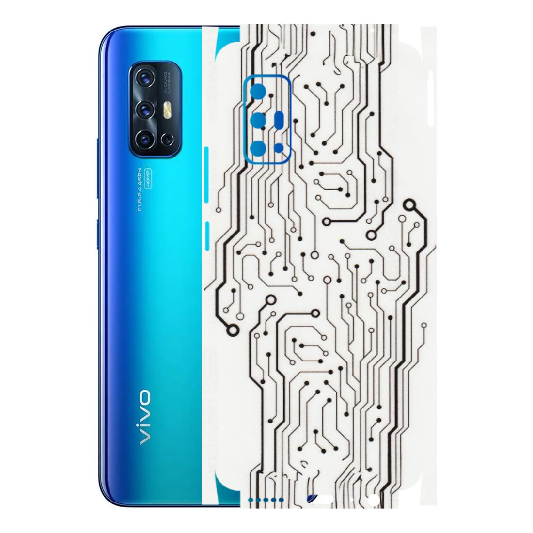 VIVO Z/V/X/T/U/S Series Phone Skins (All Models) - Tech Circuits - Transparent Finish (T-03) Vivo V17