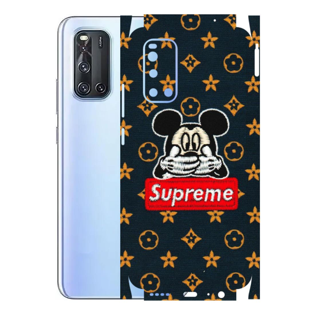 VIVO Z/V/X/T/U/S Series Phone Skins (All Models) - Mickey Supreme - Matte Finish (M-83) Vivo V19