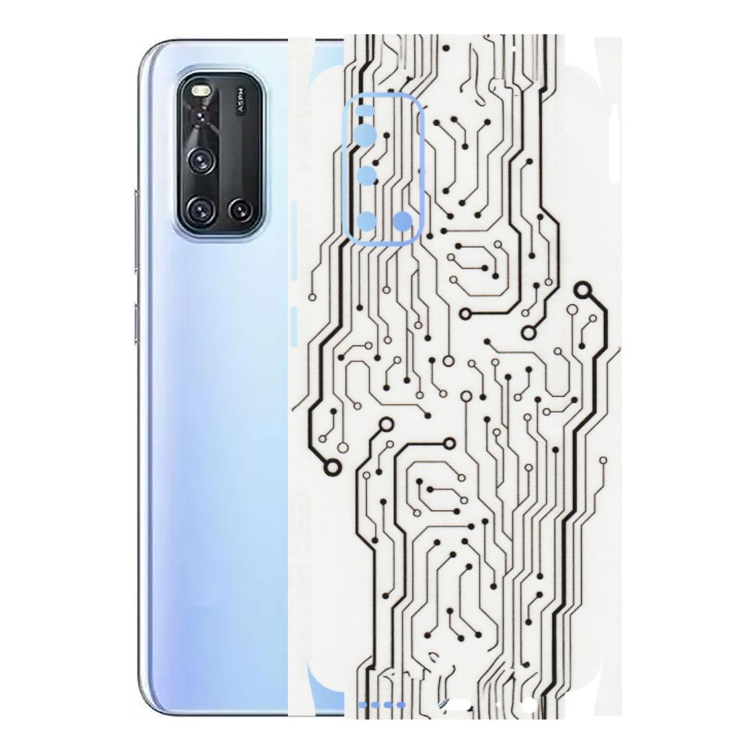 VIVO Z/V/X/T/U/S Series Phone Skins (All Models) - Tech Circuits - Transparent Finish (T-03) Vivo V19