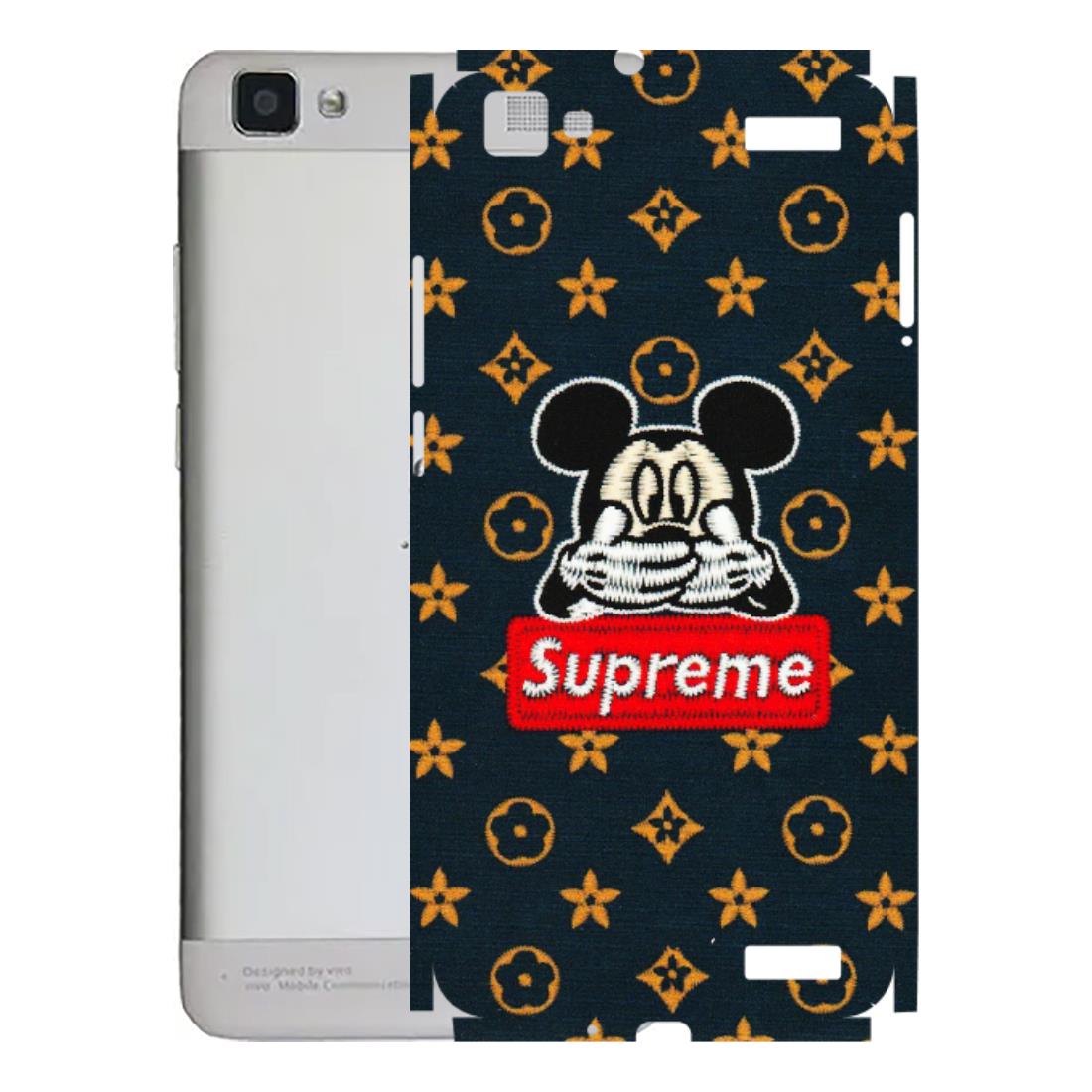 VIVO Z/V/X/T/U/S Series Phone Skins (All Models) - Mickey Supreme - Matte Finish (M-83) Vivo V1 Max