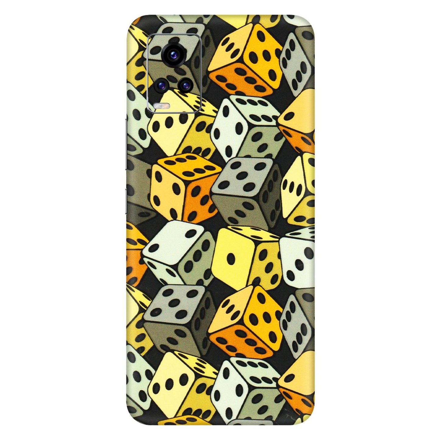 VIVO Z/V/X/T/U/S Series Phone Skins (All Models) - Dices Of Life - 3D Embossed Finish (L-04) Vivo V20