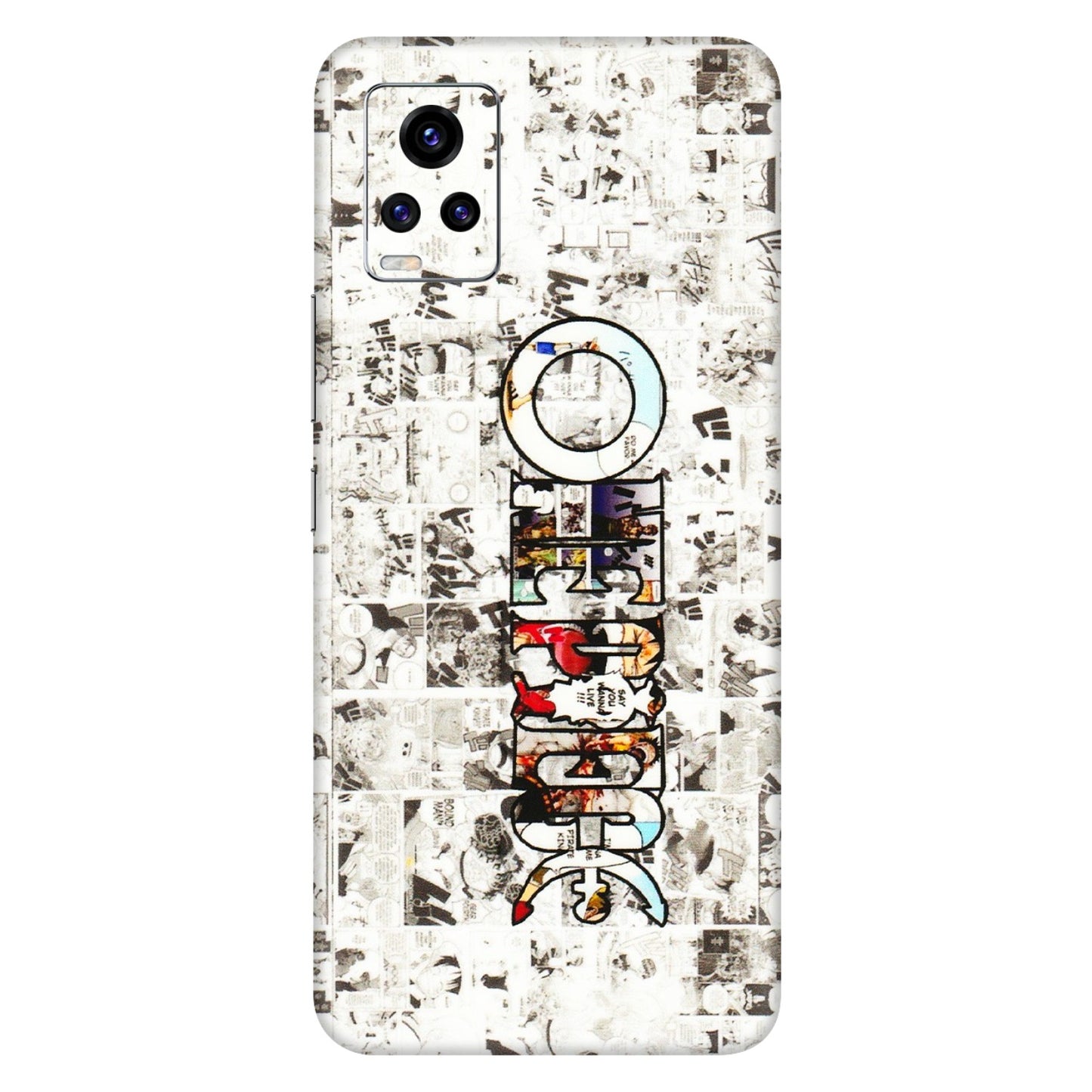 VIVO Z/V/X/T/U/S Series Phone Skins (All Models) - One Piece Manga - 3D Embossed Finish (L-26) Vivo V20