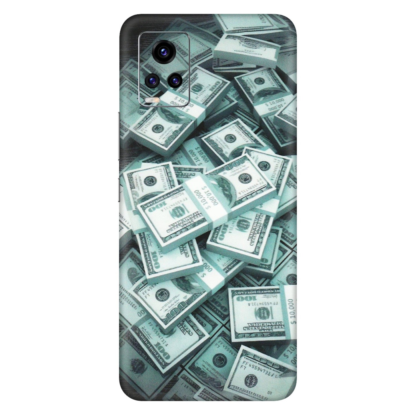 VIVO Z/V/X/T/U/S Series Phone Skins (All Models) - Hundred Dollar Bill - Matte Finish (M-162) Vivo V20