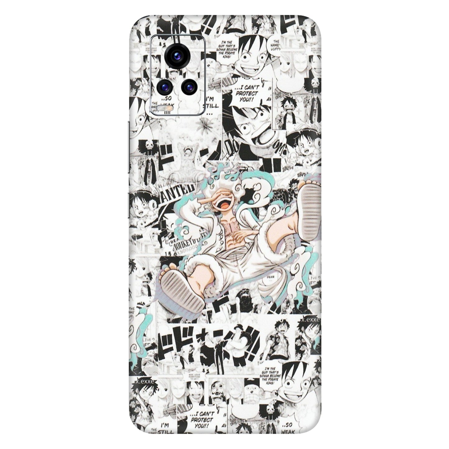 VIVO Z/V/X/T/U/S Series Phone Skins (All Models) - One Piece Comic - Matte Finish (M-168) Vivo V20