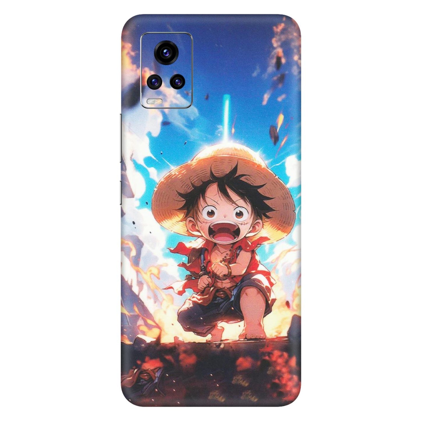 VIVO Z/V/X/T/U/S Series Phone Skins (All Models) - Toon One Piece Cute Character - Matte Finish (M-35) Vivo V20