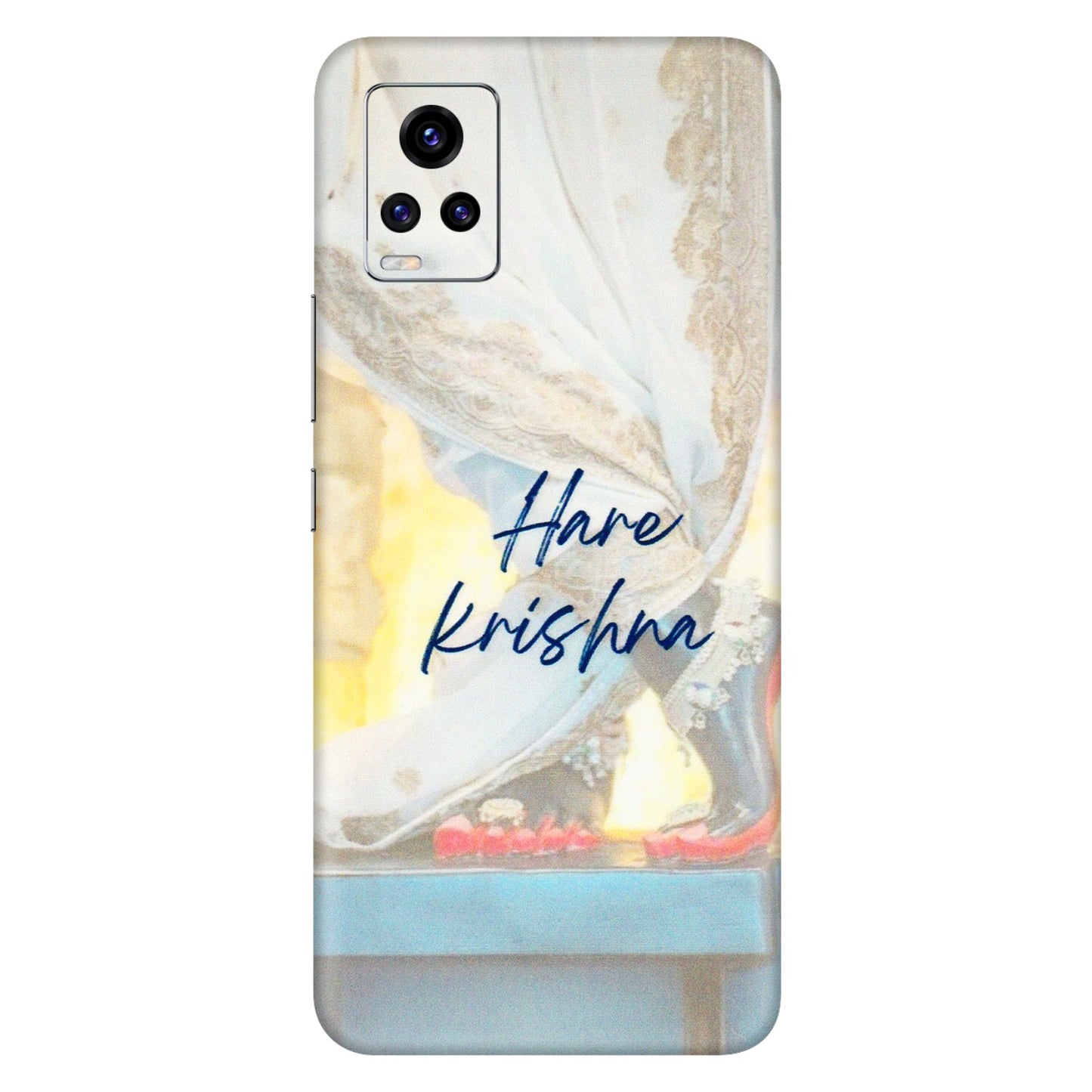 VIVO Z/V/X/T/U/S Series Phone Skins (All Models) - Hare Krishna - 3D Embossed Finish (L-03) Vivo V20 Pro
