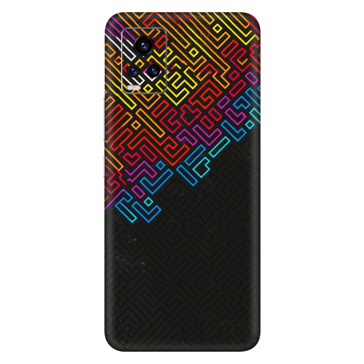 VIVO Z/V/X/T/U/S Series Phone Skins (All Models) - Dotme Pattern Art - 3D Embossed Finish (L-121) Vivo V20 Pro
