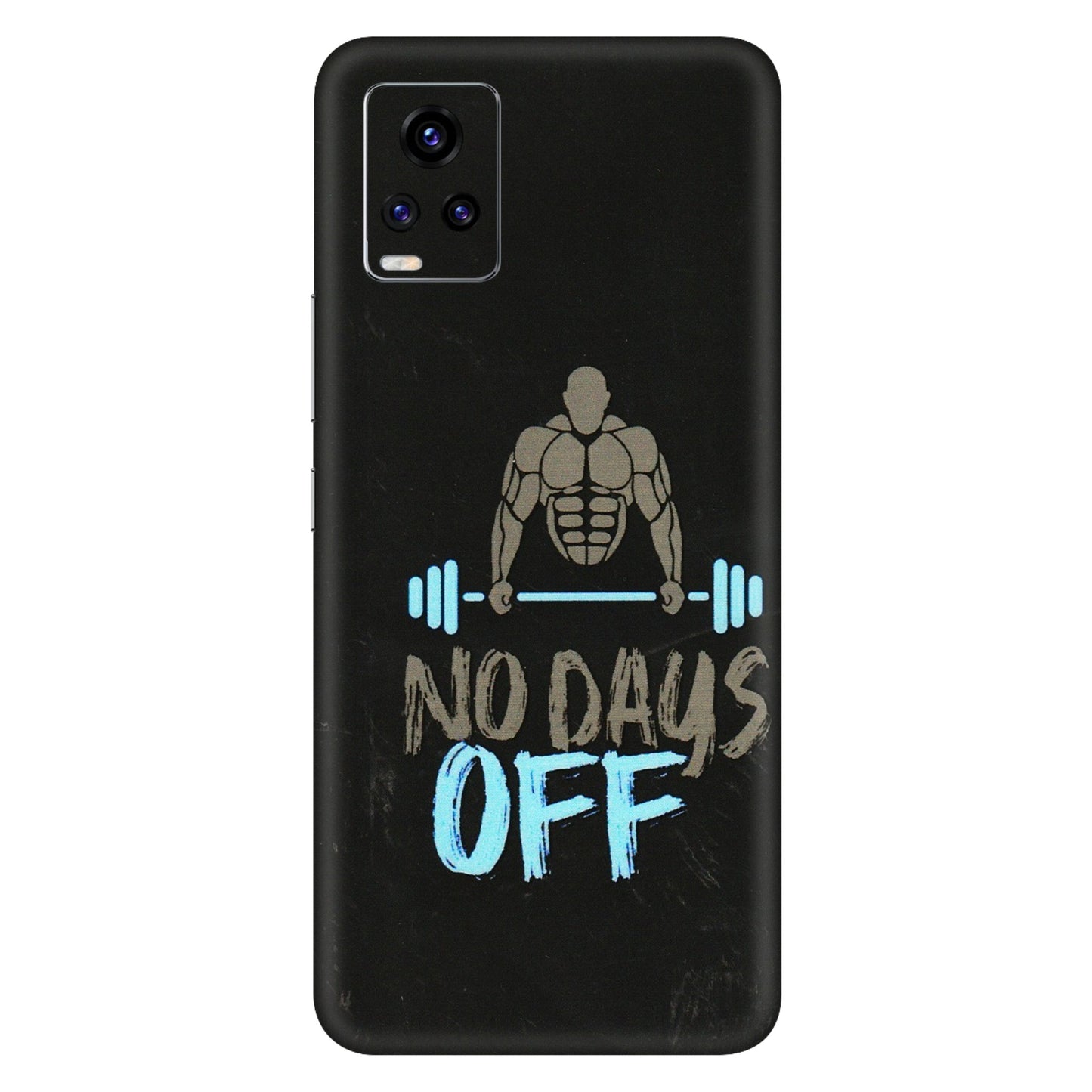 VIVO Z/V/X/T/U/S Series Phone Skins (All Models) - Gym Lover - 3D Embossed Finish (L-127) Vivo V20 Pro