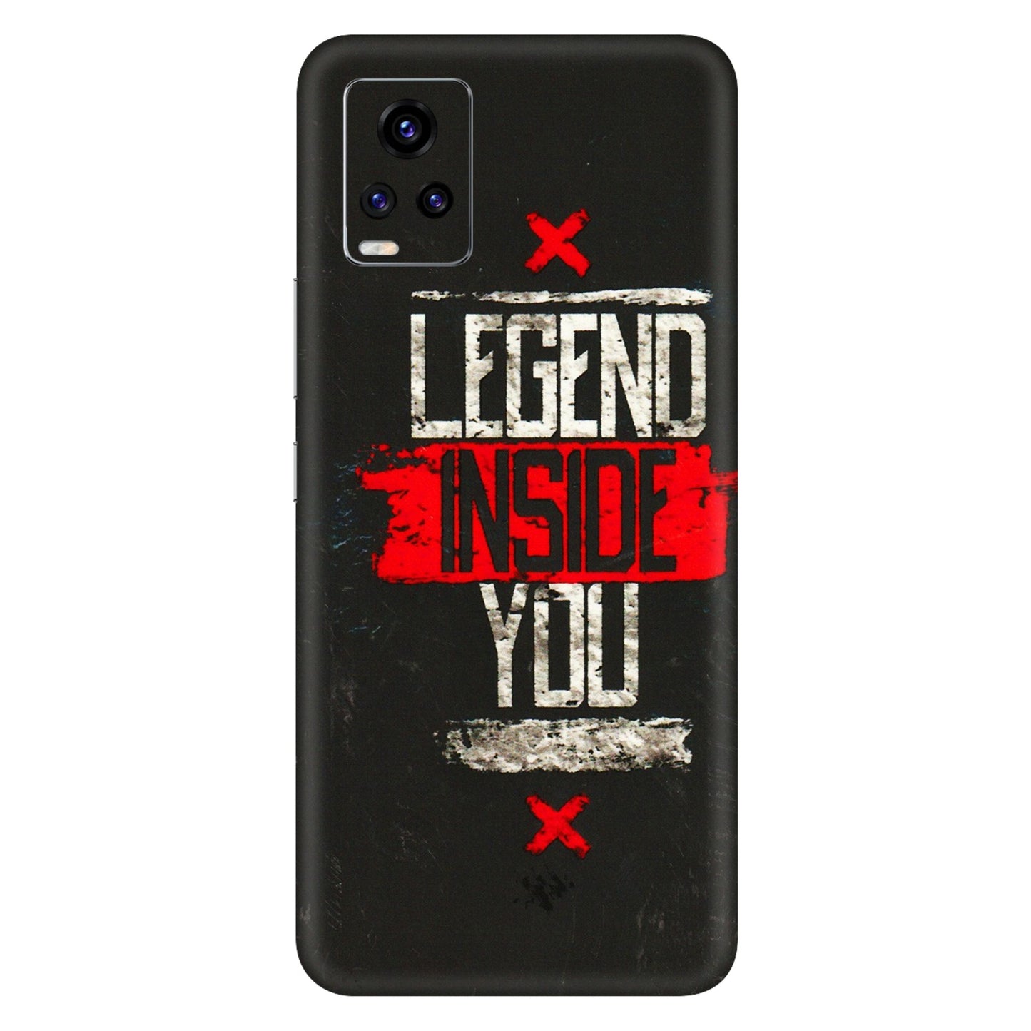 VIVO Z/V/X/T/U/S Series Phone Skins (All Models) - Legend Inside You - 3D Embossed Finish (L-186) Vivo V20 Pro