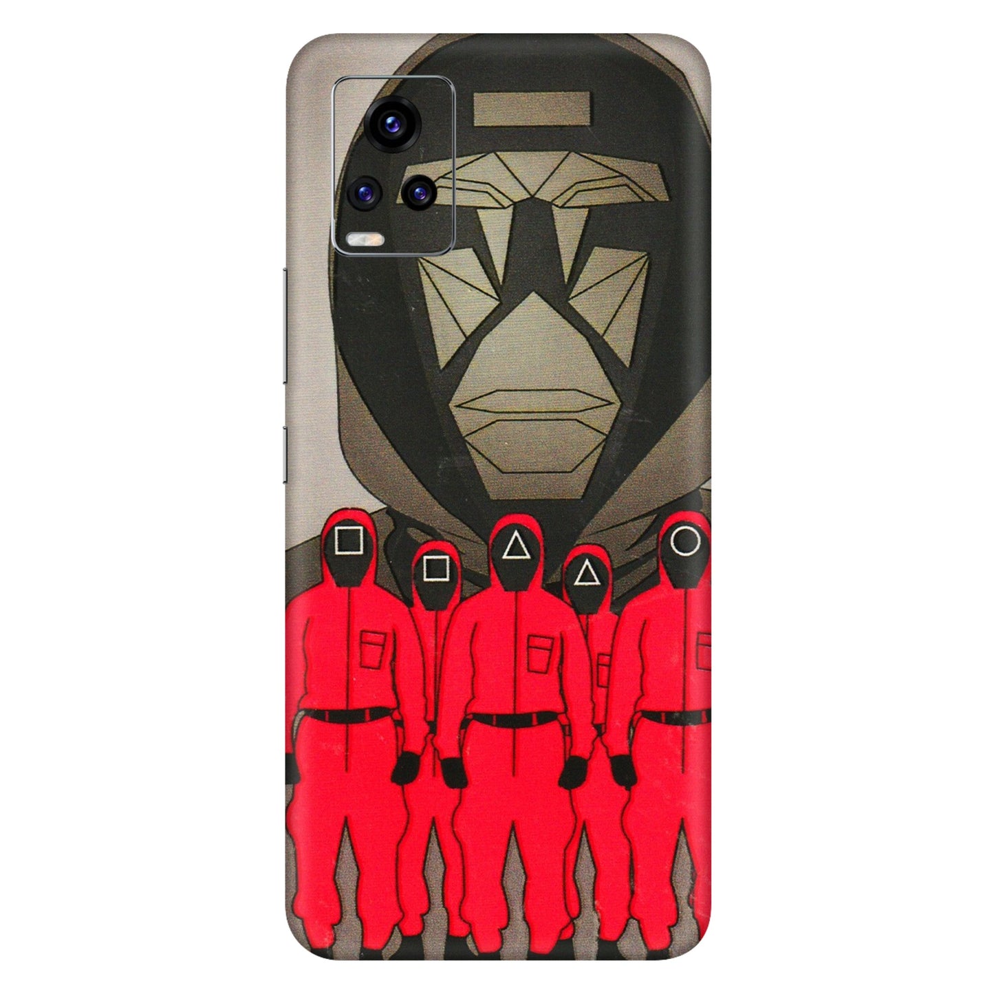 VIVO Z/V/X/T/U/S Series Phone Skins (All Models) - Squid Game Hero - 3D Embossed Finish (L-245) Vivo V20 Pro