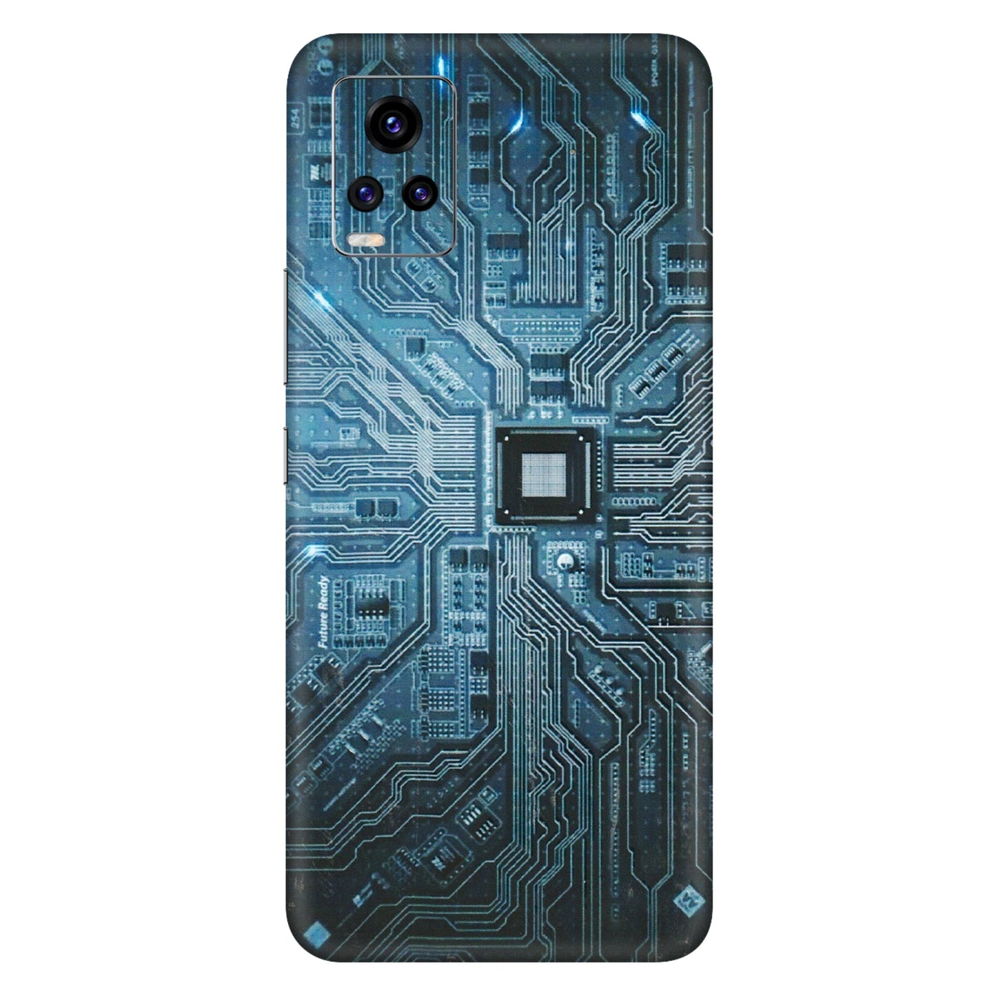 VIVO Z/V/X/T/U/S Series Phone Skins (All Models) - Original Circuit - 3D Embossed Finish (L-267) Vivo V20 Pro
