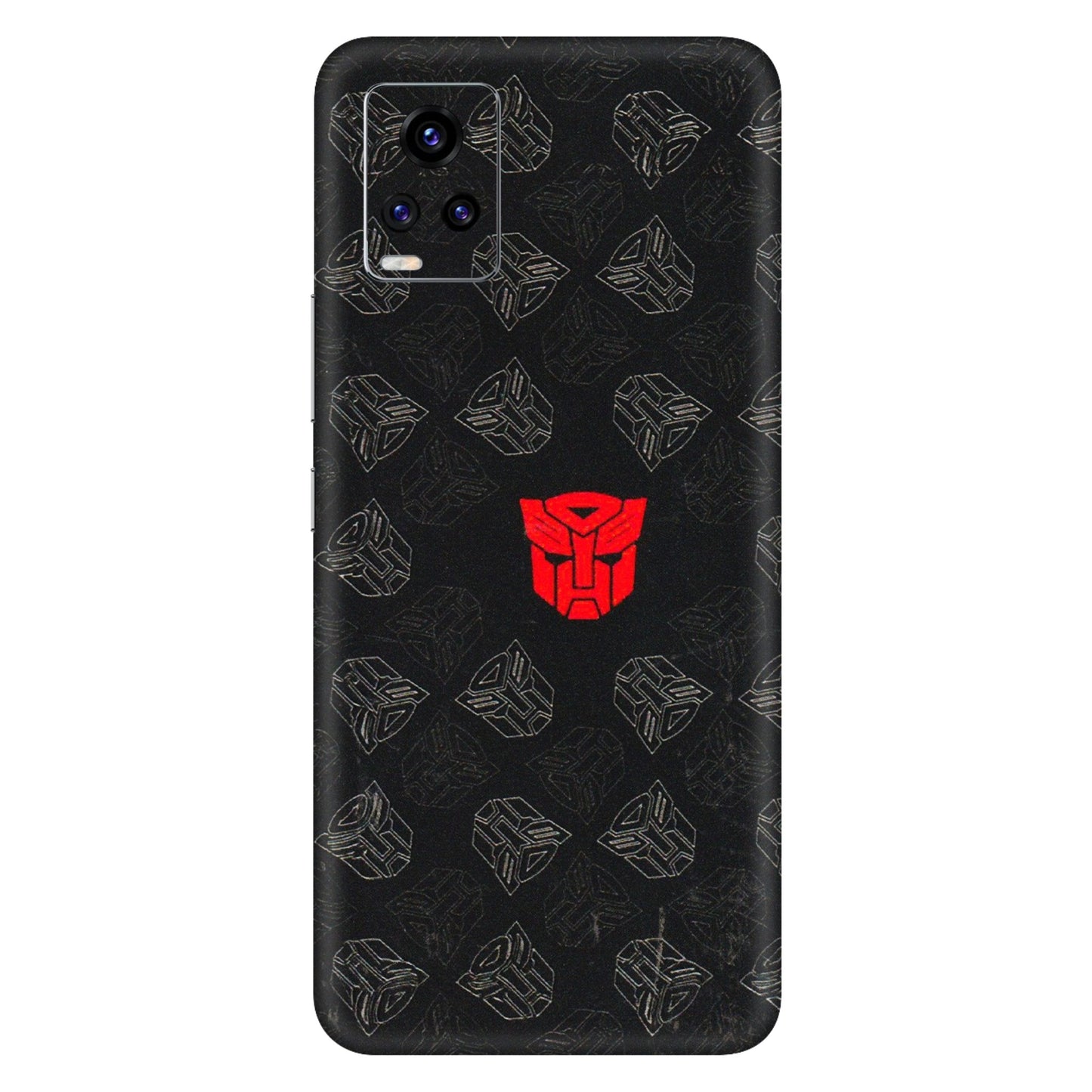VIVO Z/V/X/T/U/S Series Phone Skins (All Models) - Transformers Devastation - 3D Embossed Finish (L-301) Vivo V20 Pro