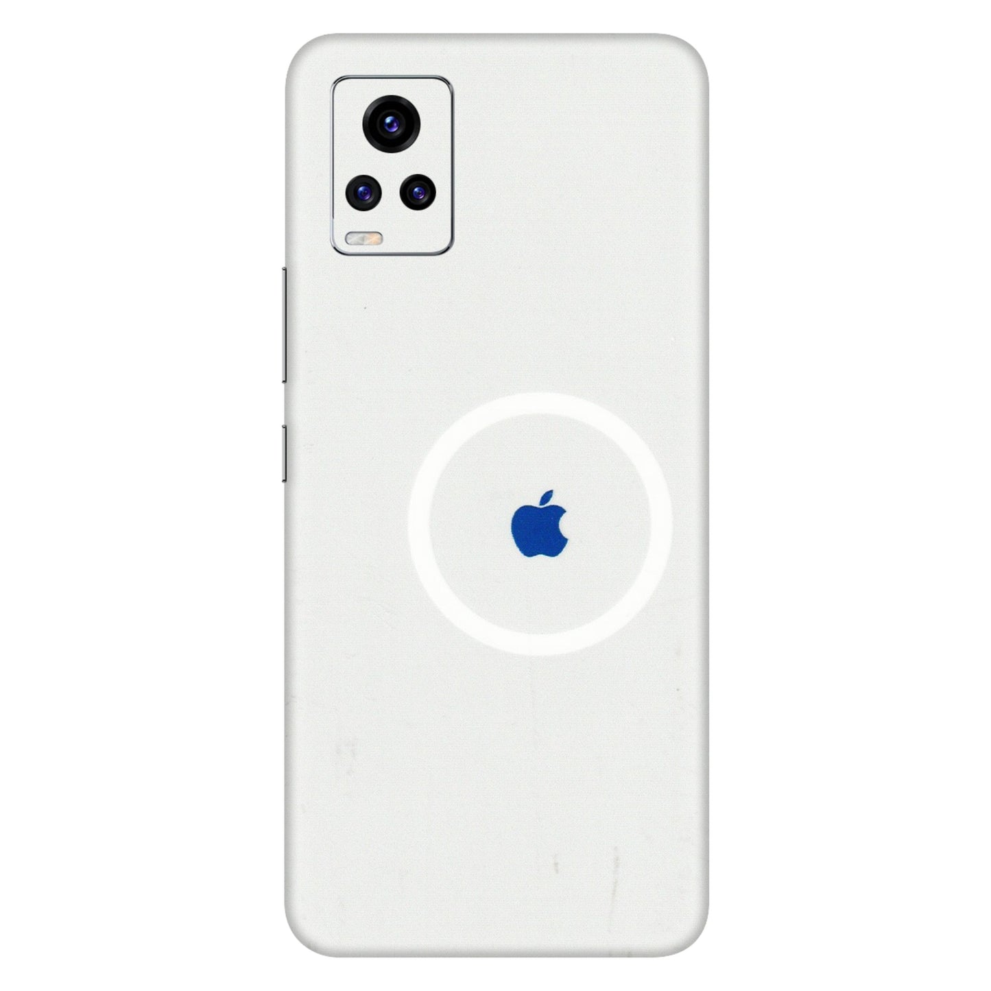 VIVO Z/V/X/T/U/S Series Phone Skins (All Models) - iPhone Magsafe Logo - 3D Embossed Finish (L-320) Vivo V20 Pro
