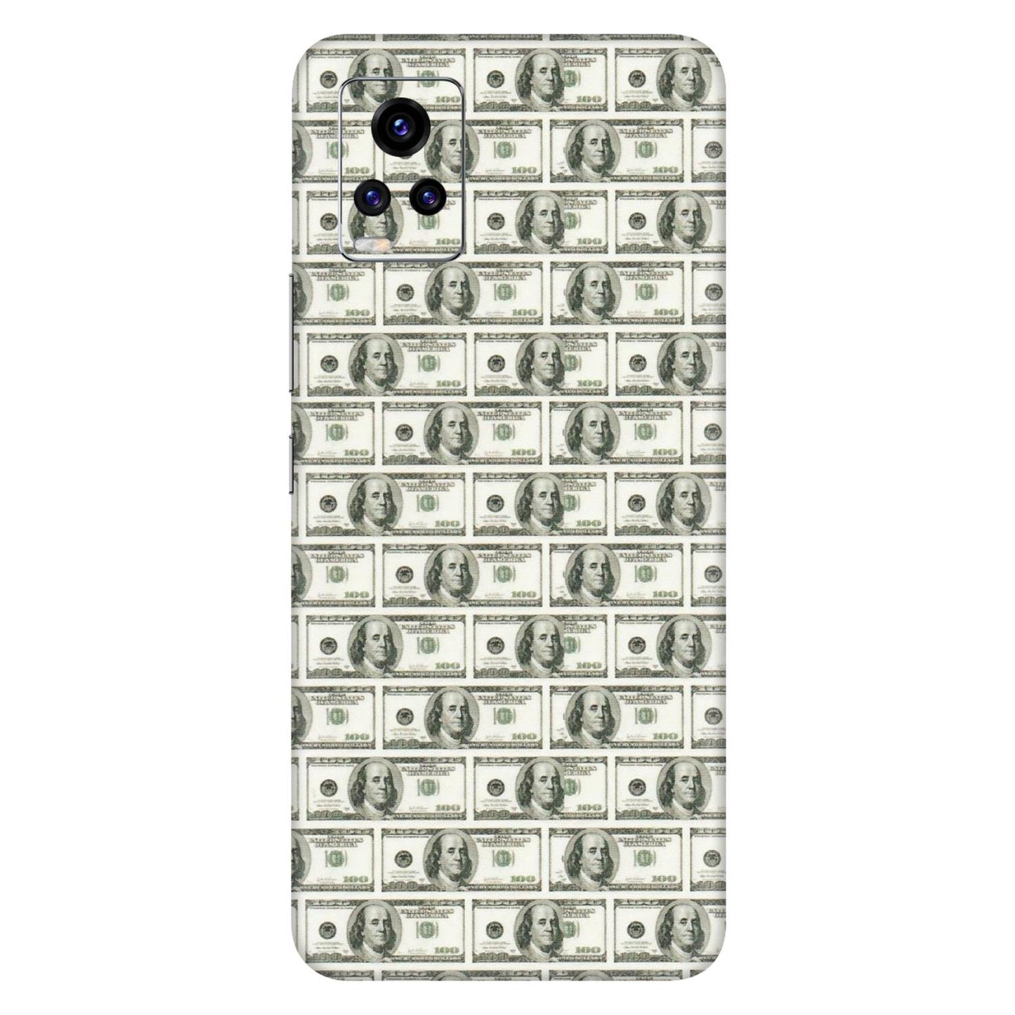 VIVO Z/V/X/T/U/S Series Phone Skins (All Models) - I Love Dollars - Matte Finish (M-40) Vivo V20 Pro