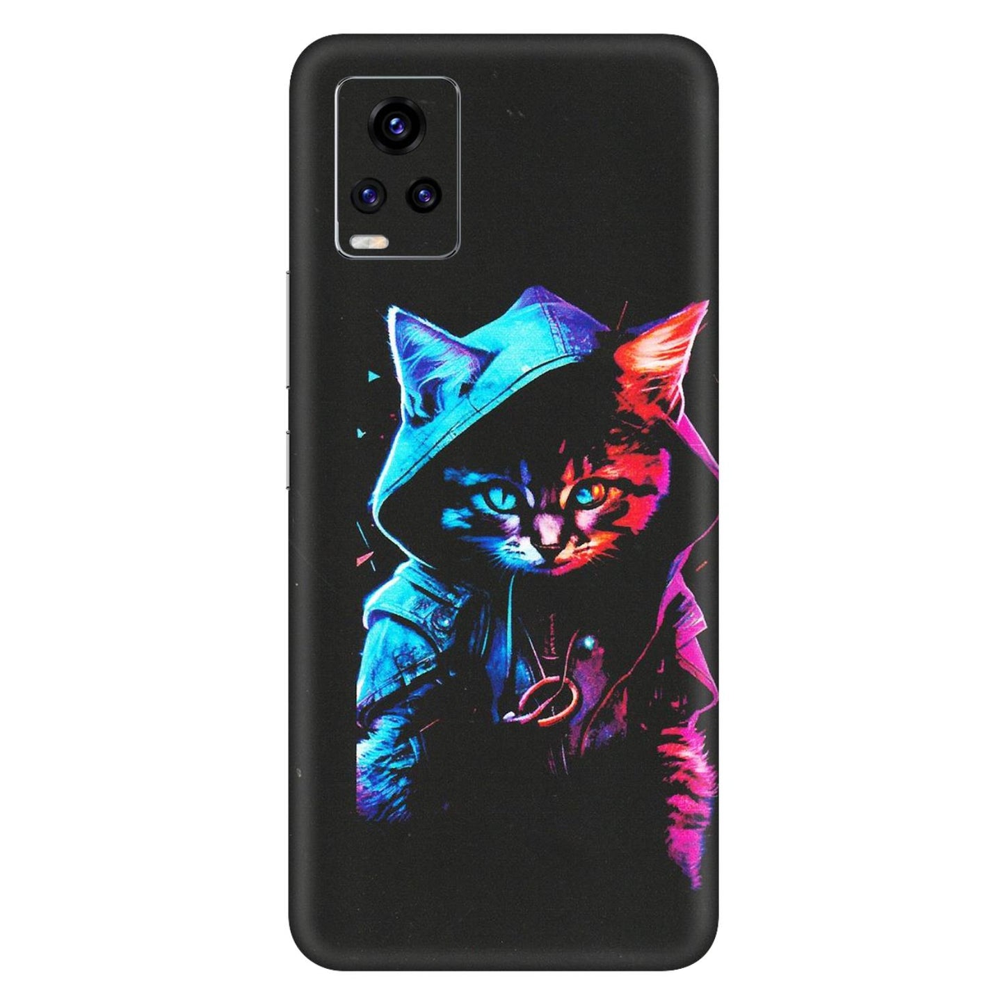 VIVO Z/V/X/T/U/S Series Phone Skins (All Models) - Cyberpunk Cat - Matte Finish (M-45) Vivo V20 Pro