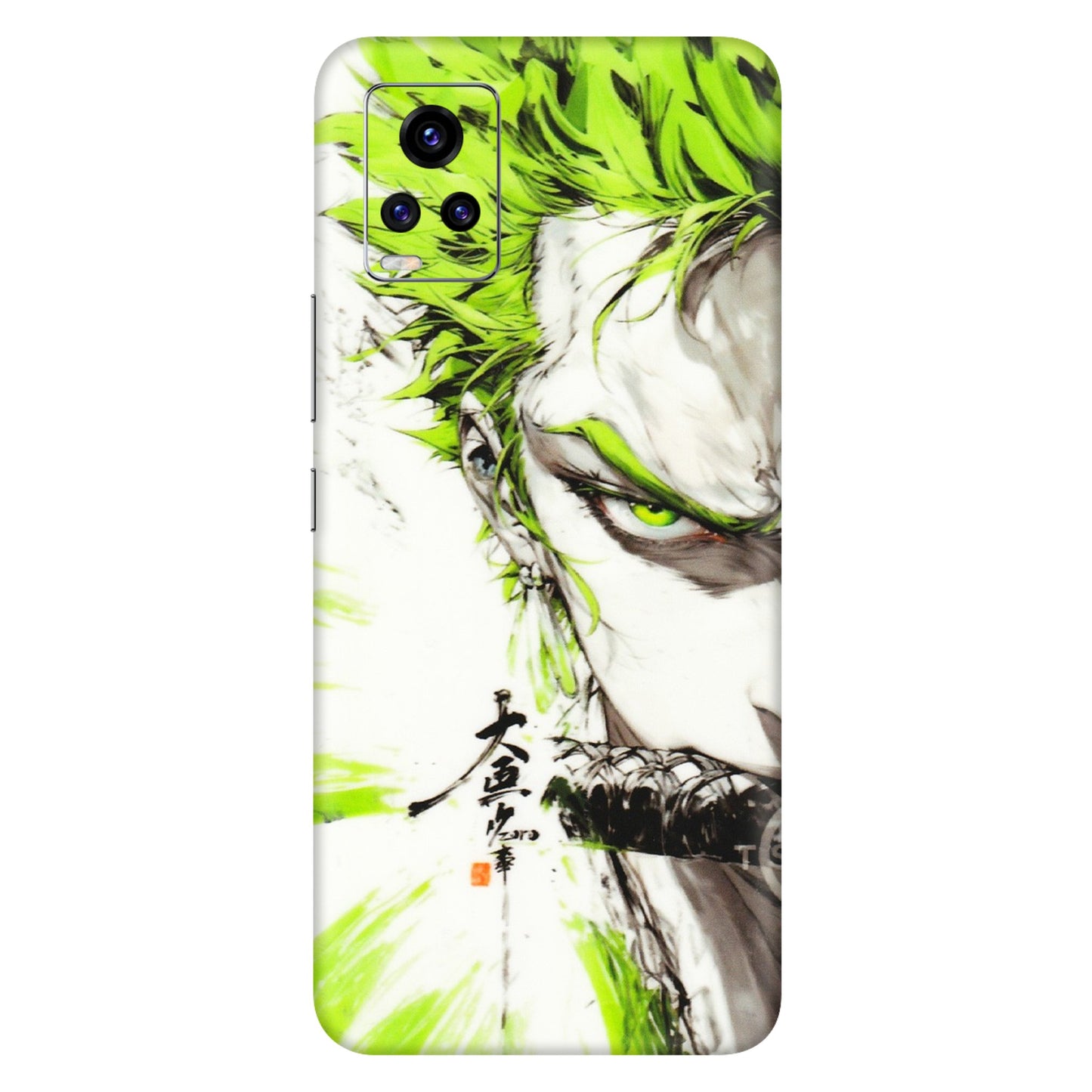 VIVO Z/V/X/T/U/S Series Phone Skins (All Models) - Roro Taku Anime - Transparent Finish (T-18) Vivo V20 Pro