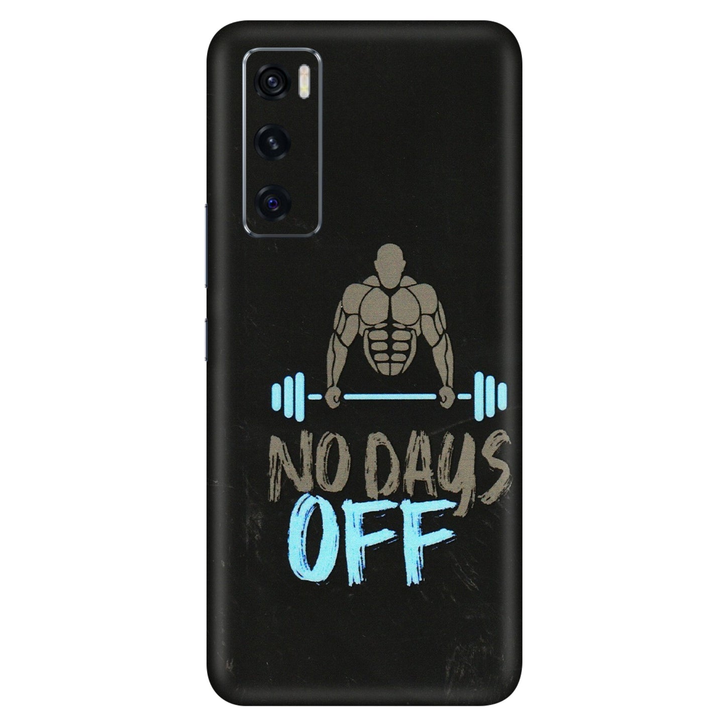 VIVO Z/V/X/T/U/S Series Phone Skins (All Models) - Gym Lover - 3D Embossed Finish (L-127) Vivo V20 SE