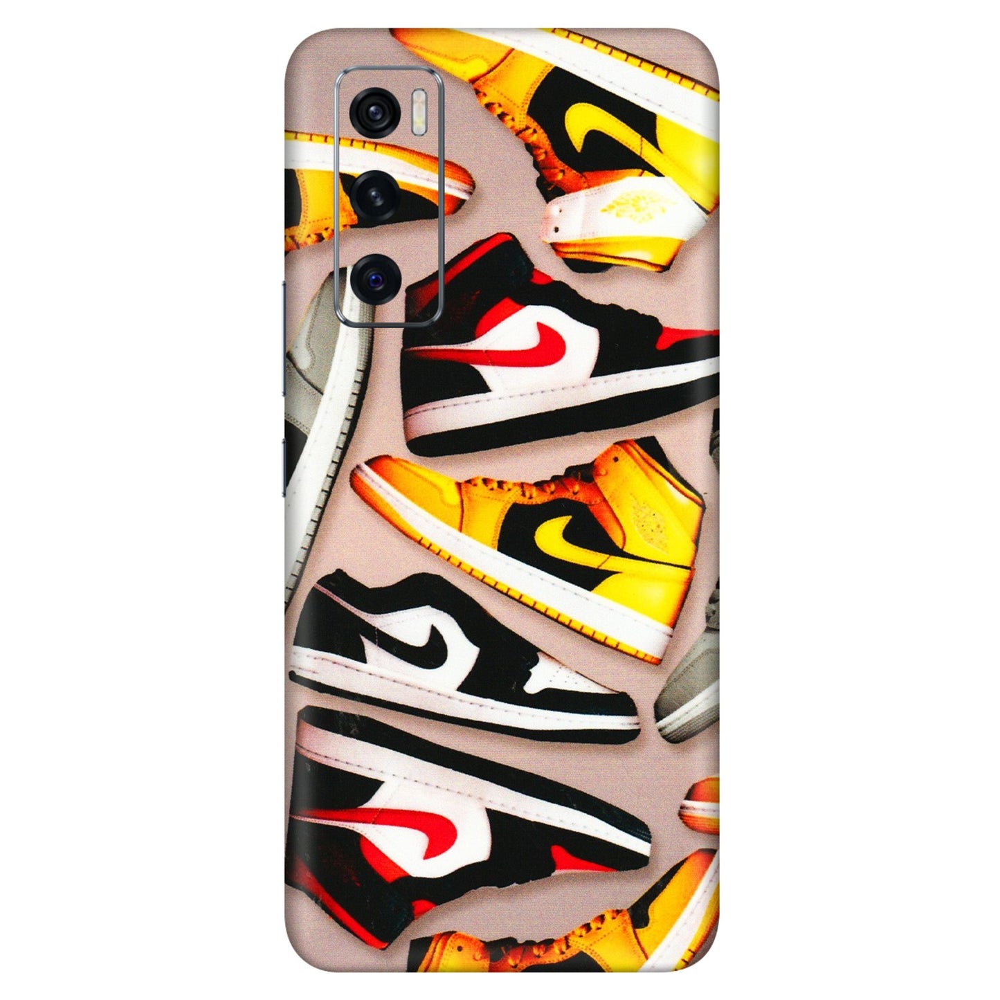 VIVO Z/V/X/T/U/S Series Phone Skins (All Models) - Sneaker Lover - 3D Embossed Finish (L-135) Vivo V20 SE
