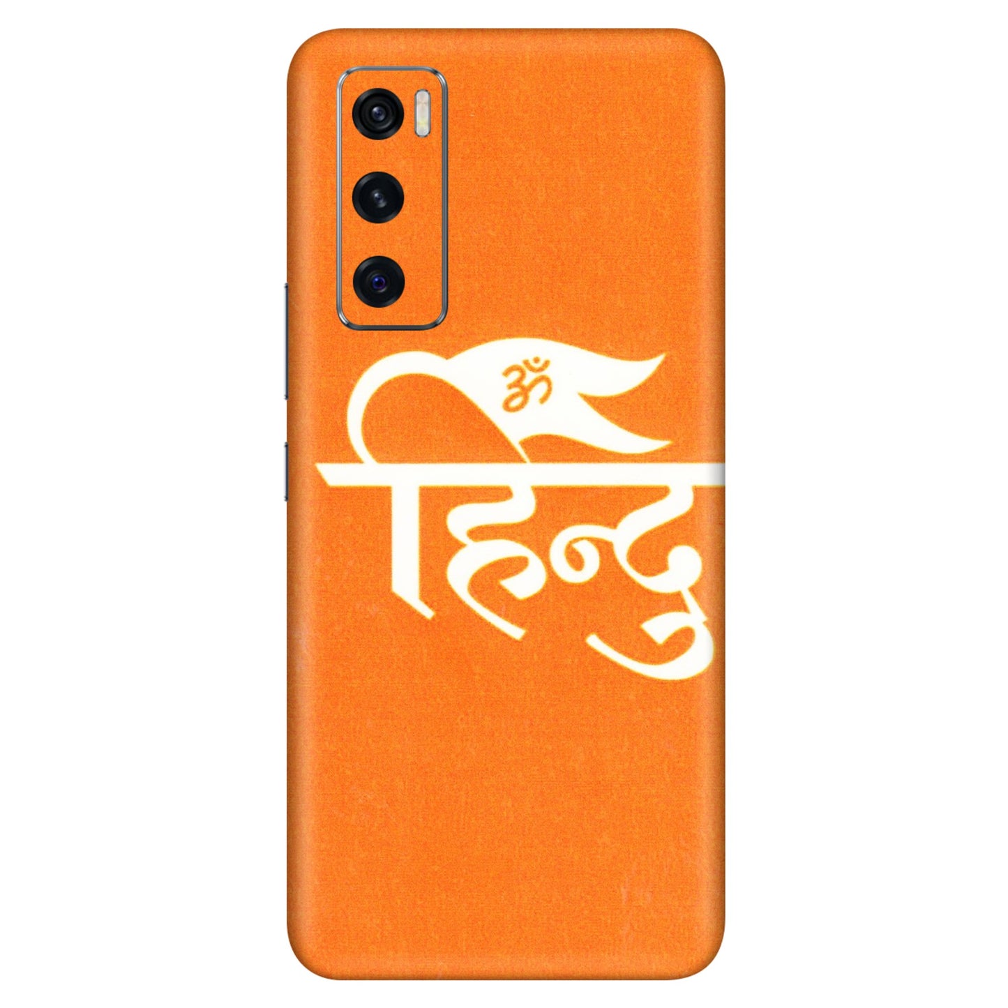 VIVO Z/V/X/T/U/S Series Phone Skins (All Models) - Hindu Kesari - 3D Embossed Finish (L-154) Vivo V20 SE