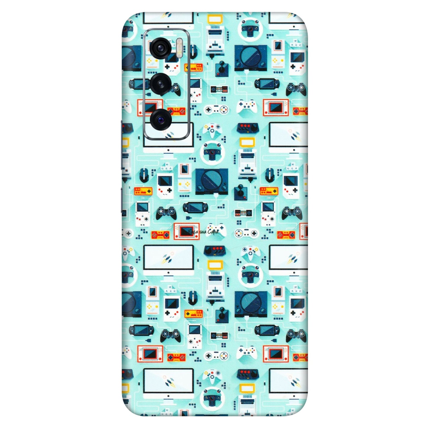 VIVO Z/V/X/T/U/S Series Phone Skins (All Models) - Gadgets Doodle - 3D Embossed Finish (L-184) Vivo V20 SE