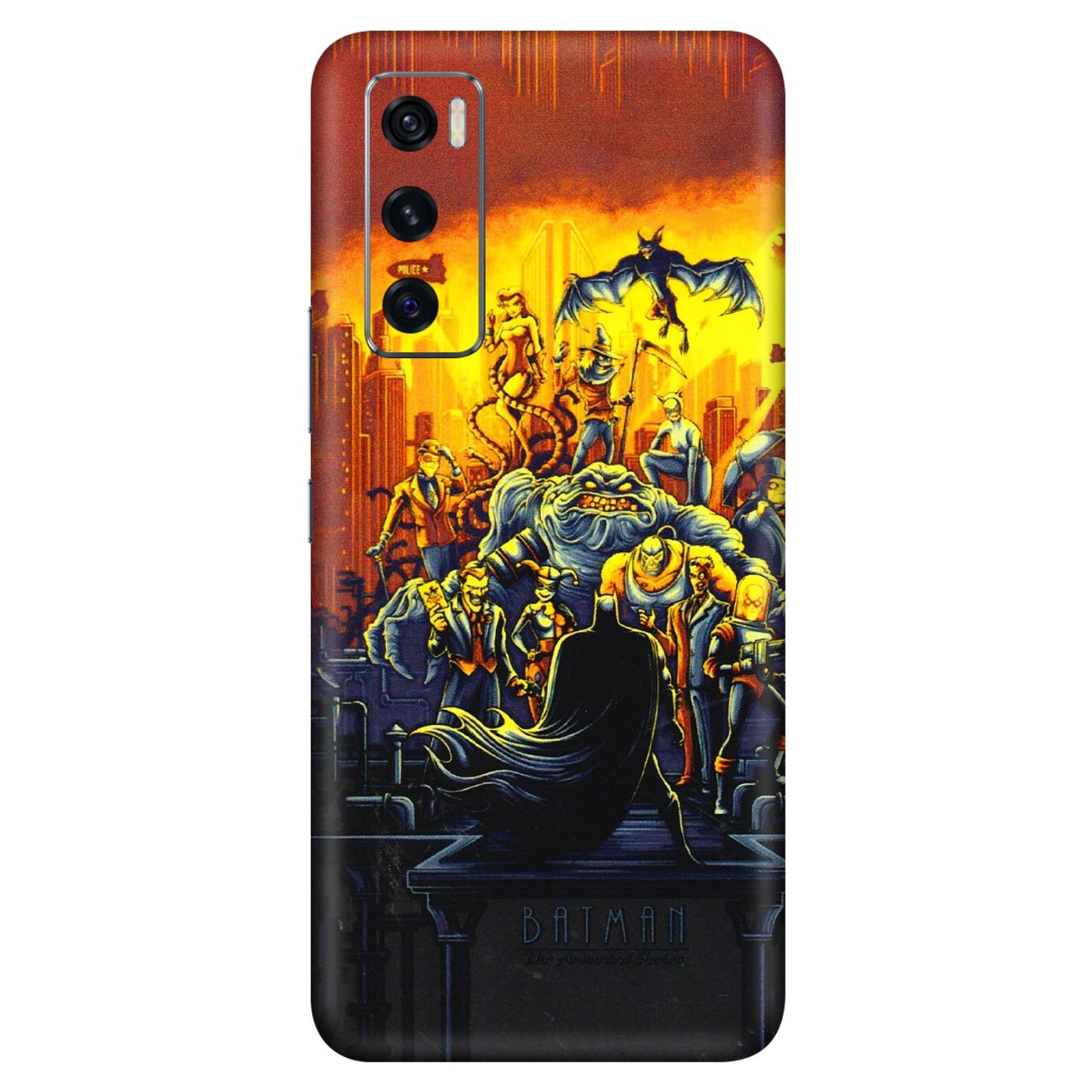 VIVO Z/V/X/T/U/S Series Phone Skins (All Models) - Games Doodles - 3D Embossed Finish (L-24) Vivo V20 SE