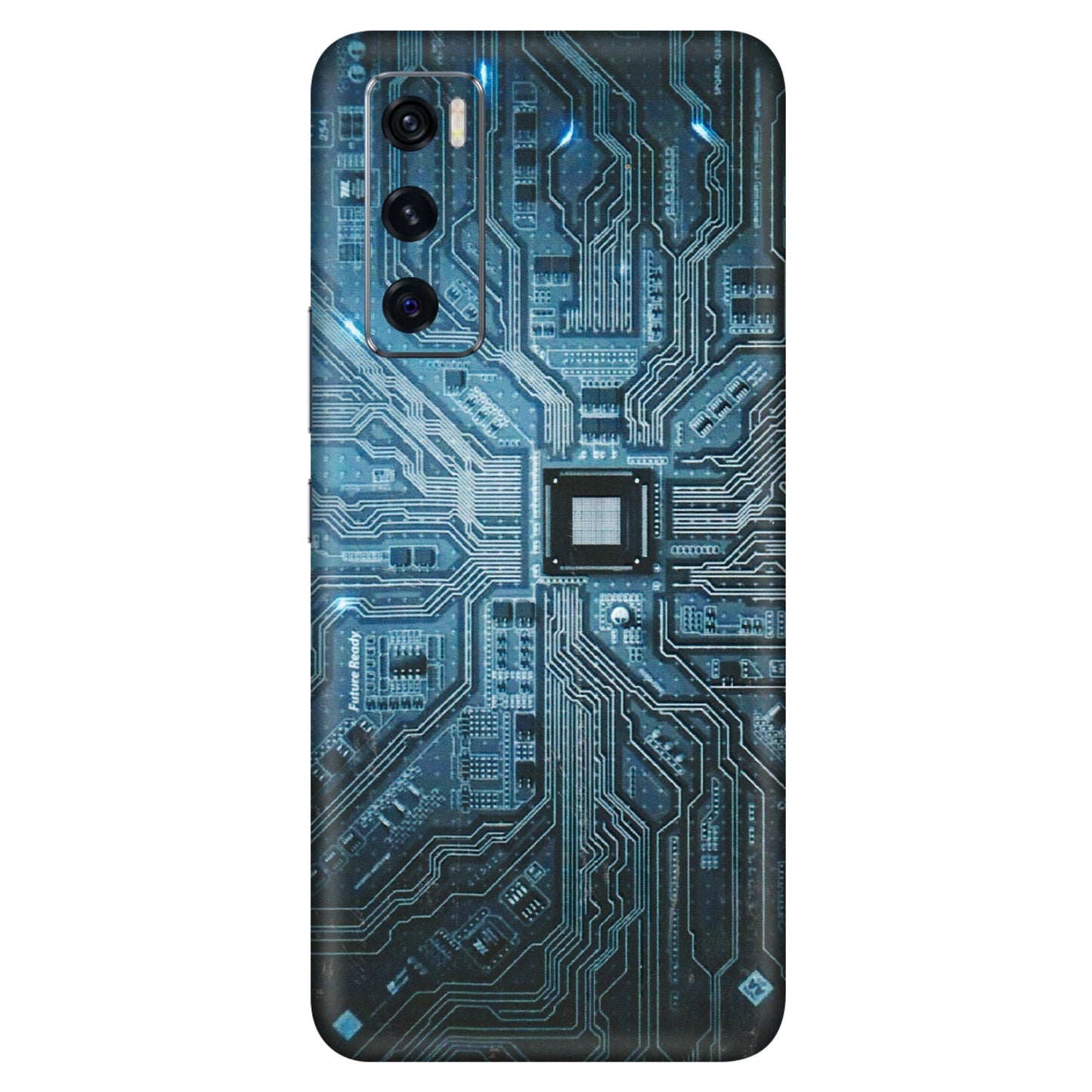 VIVO Z/V/X/T/U/S Series Phone Skins (All Models) - Original Circuit - 3D Embossed Finish (L-267) Vivo V20 SE