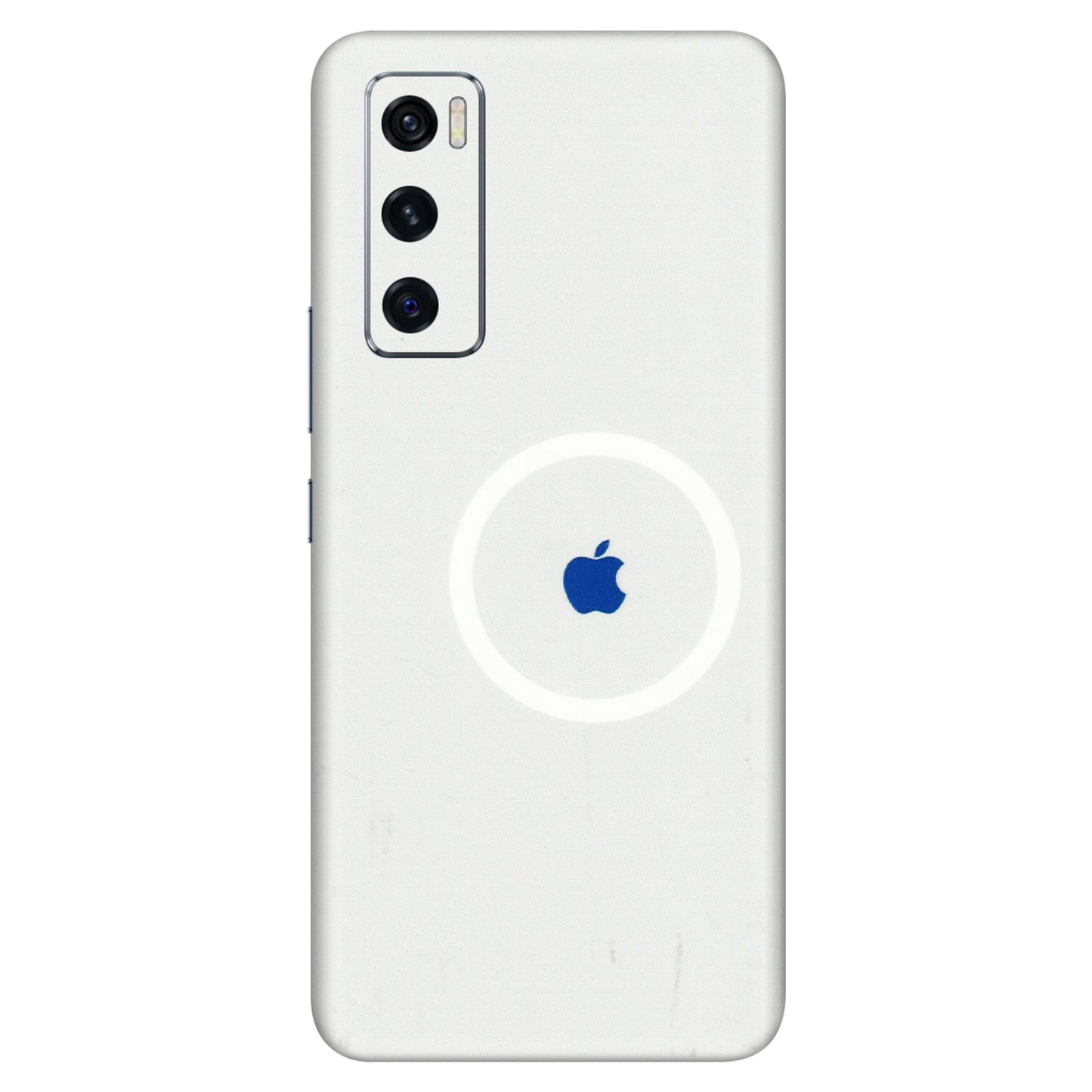 VIVO Z/V/X/T/U/S Series Phone Skins (All Models) - iPhone Magsafe Logo - 3D Embossed Finish (L-320) Vivo V20 SE