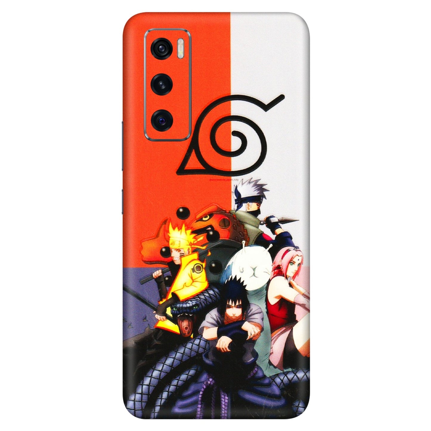 VIVO Z/V/X/T/U/S Series Phone Skins (All Models) - Naruto Final Fight - 3D Embossed Finish (L-33) Vivo V20 SE