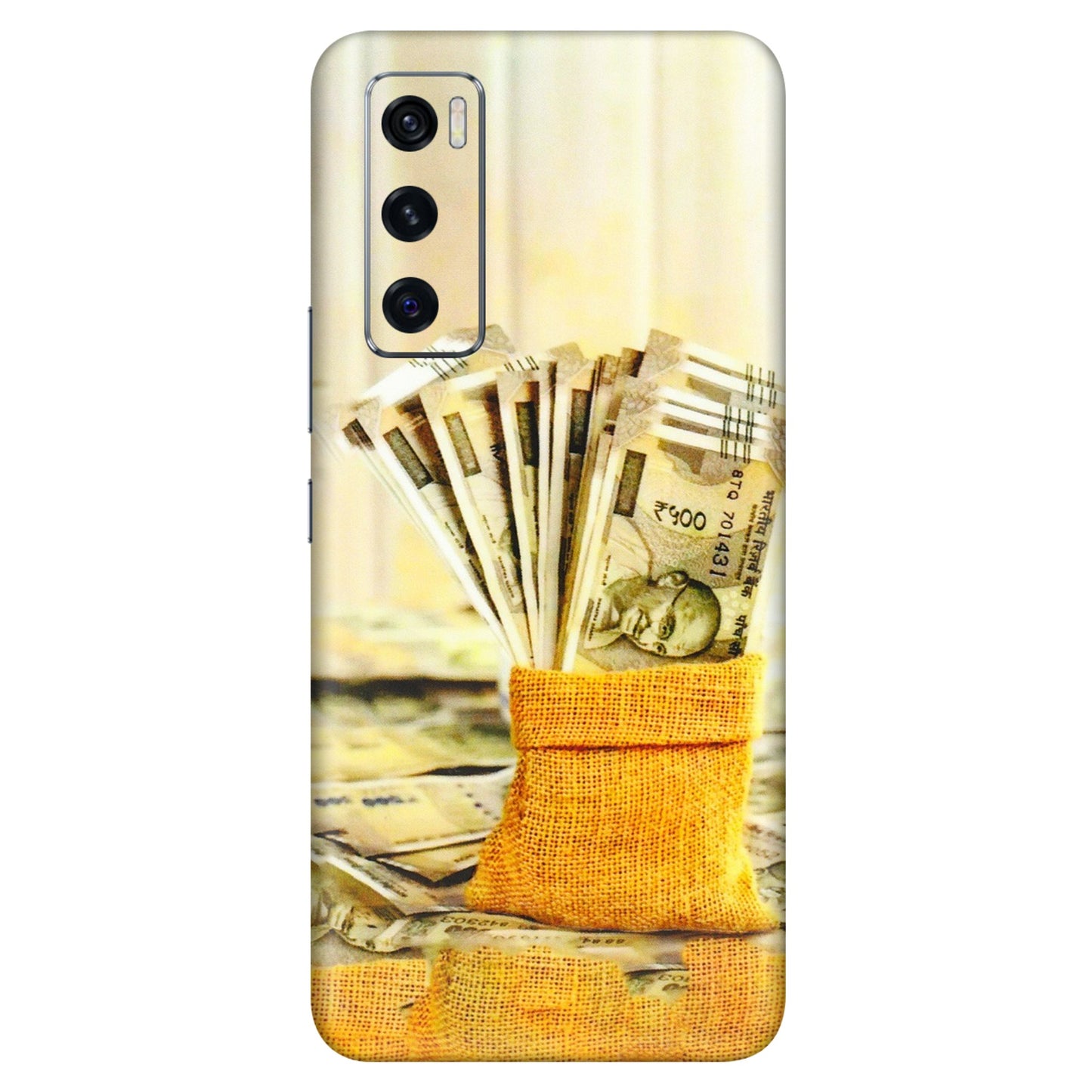 VIVO Z/V/X/T/U/S Series Phone Skins (All Models) - Show Me The Money - 3D Embossed Finish (L-52) Vivo V20 SE