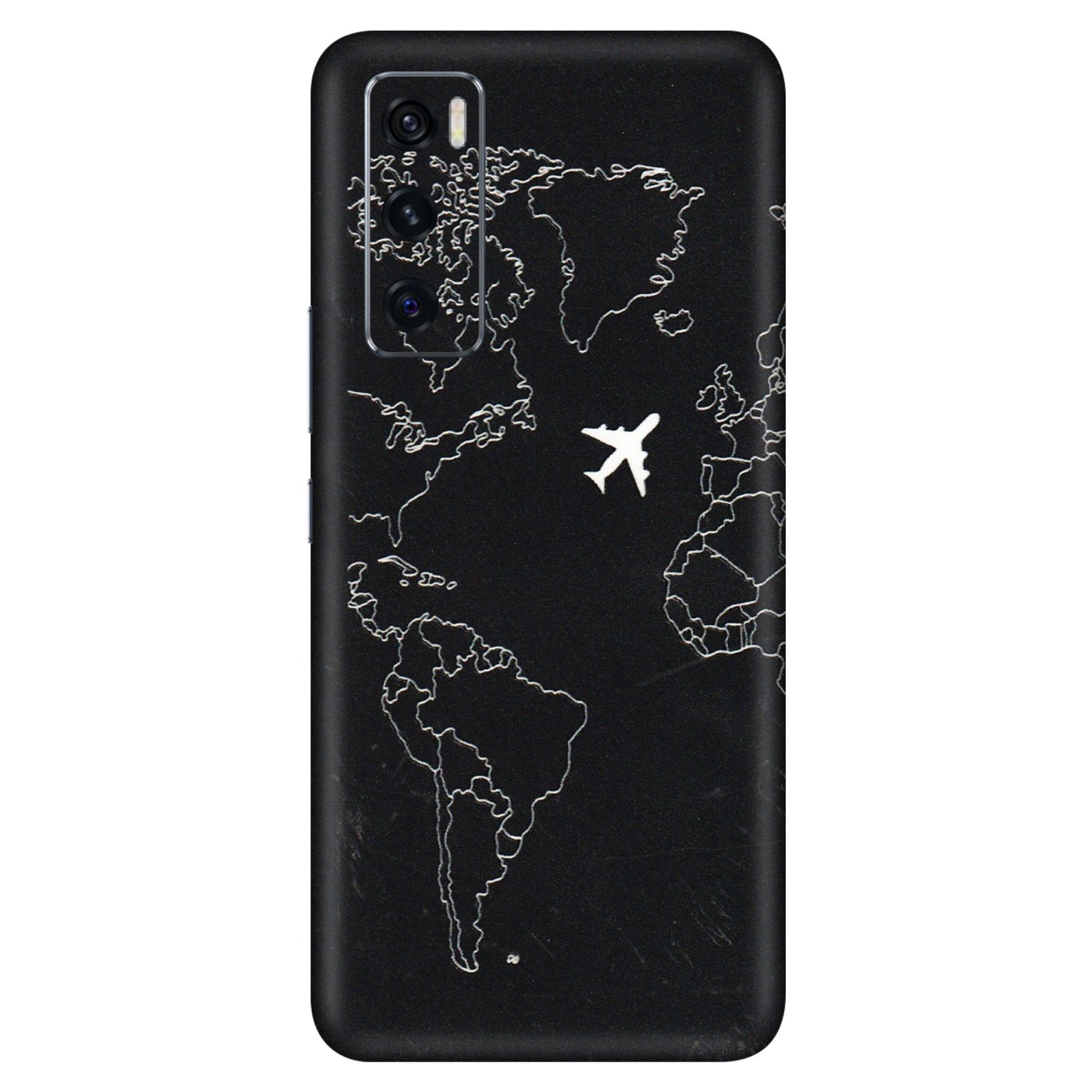 VIVO Z/V/X/T/U/S Series Phone Skins (All Models) - Never Ending Travel - 3D Embossed Finish (L-79) Vivo V20 SE