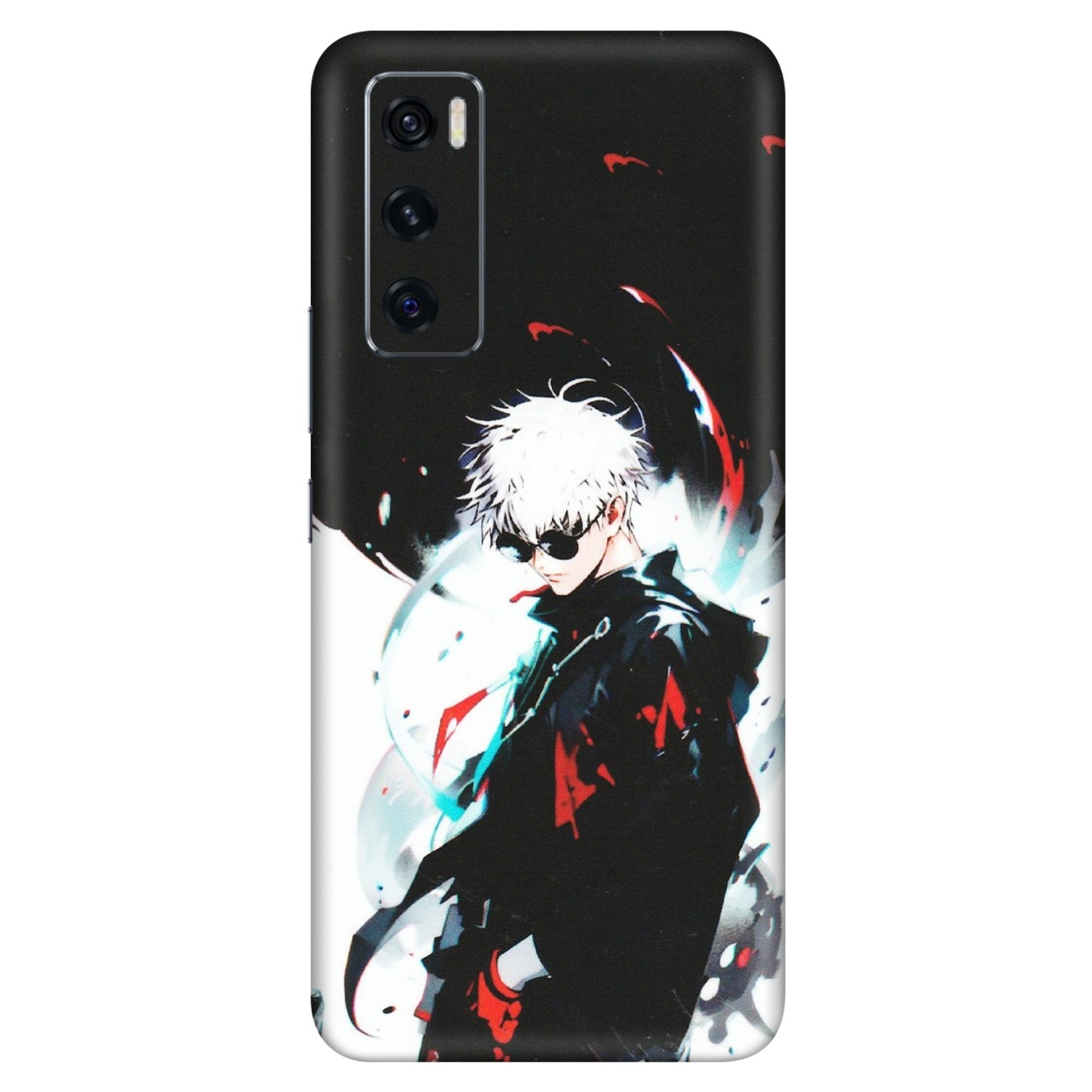 VIVO Z/V/X/T/U/S Series Phone Skins (All Models) - Gojo Powerful Charater Kaisen Anime - Matte Finish (M-144) Vivo V20 SE