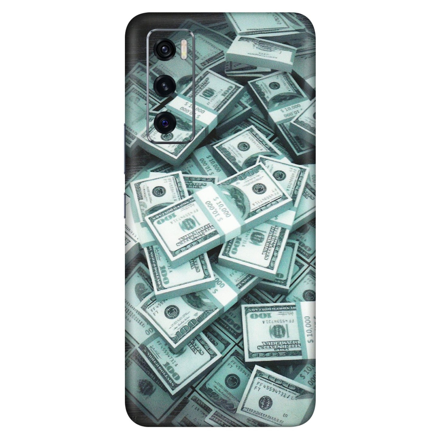 VIVO Z/V/X/T/U/S Series Phone Skins (All Models) - Hundred Dollar Bill - Matte Finish (M-162) Vivo V20 SE