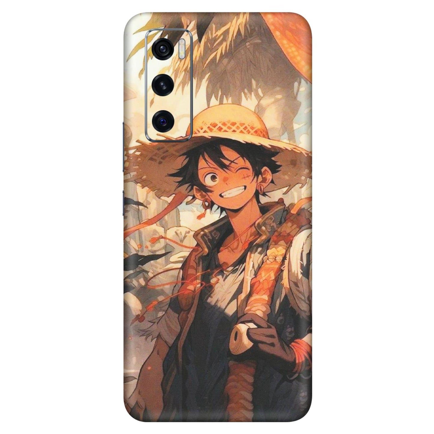 VIVO Z/V/X/T/U/S Series Phone Skins (All Models) - Anime Character Smile - Matte Finish (M-33) Vivo V20 SE