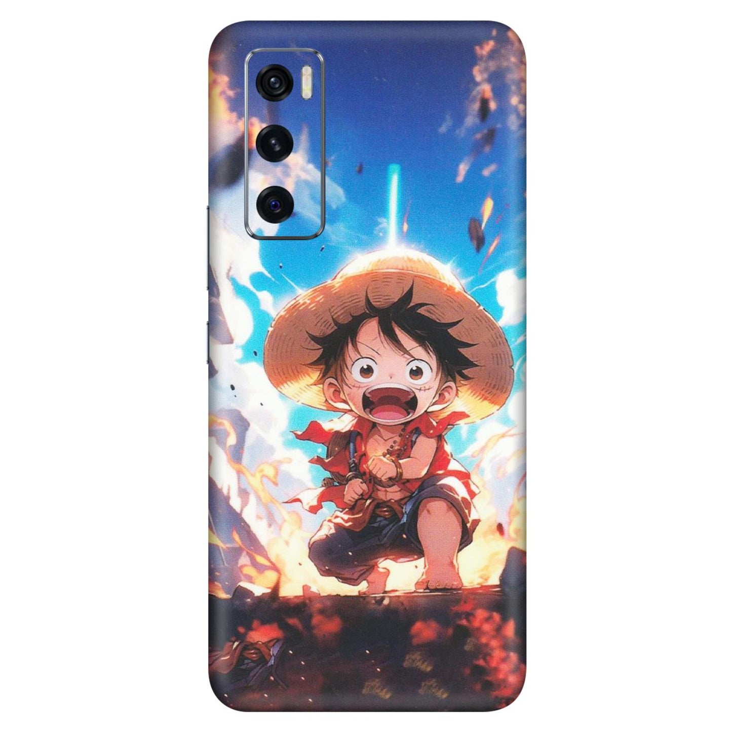 VIVO Z/V/X/T/U/S Series Phone Skins (All Models) - Toon One Piece Cute Character - Matte Finish (M-35) Vivo V20 SE