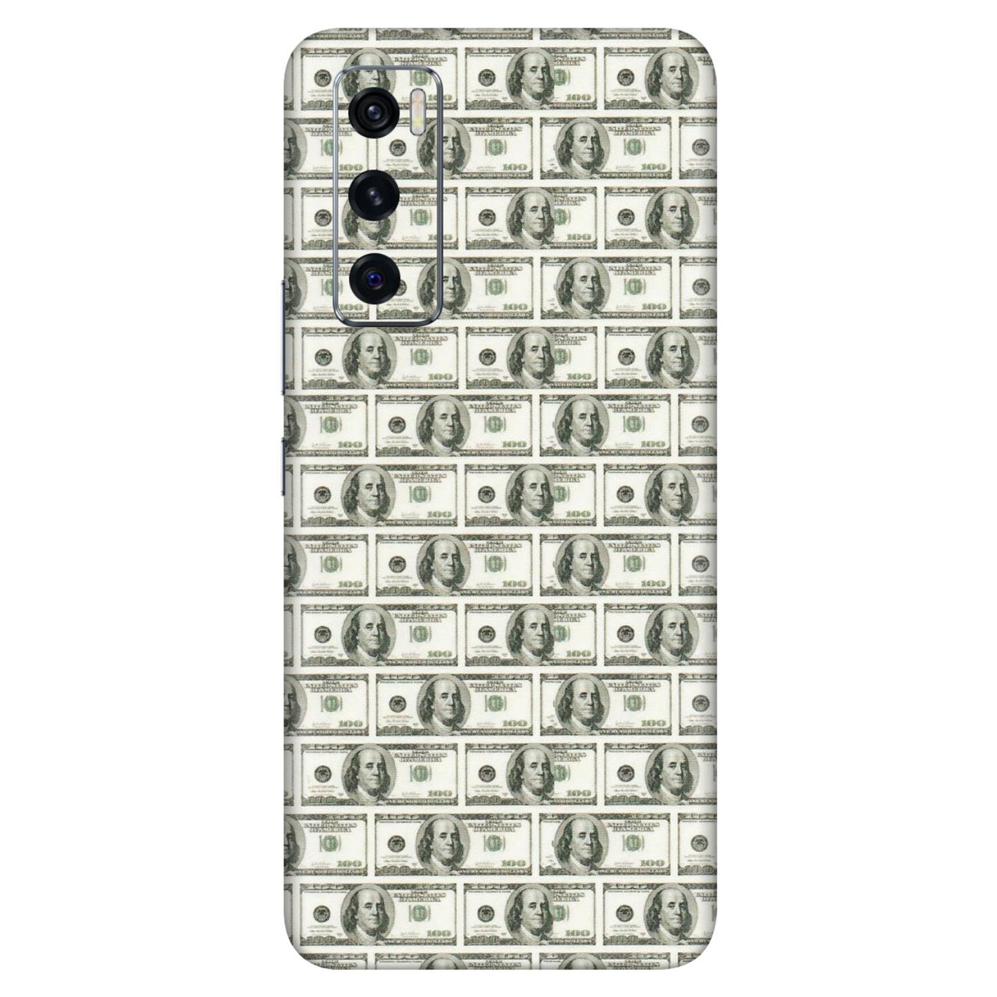 VIVO Z/V/X/T/U/S Series Phone Skins (All Models) - I Love Dollars - Matte Finish (M-40) Vivo V20 SE