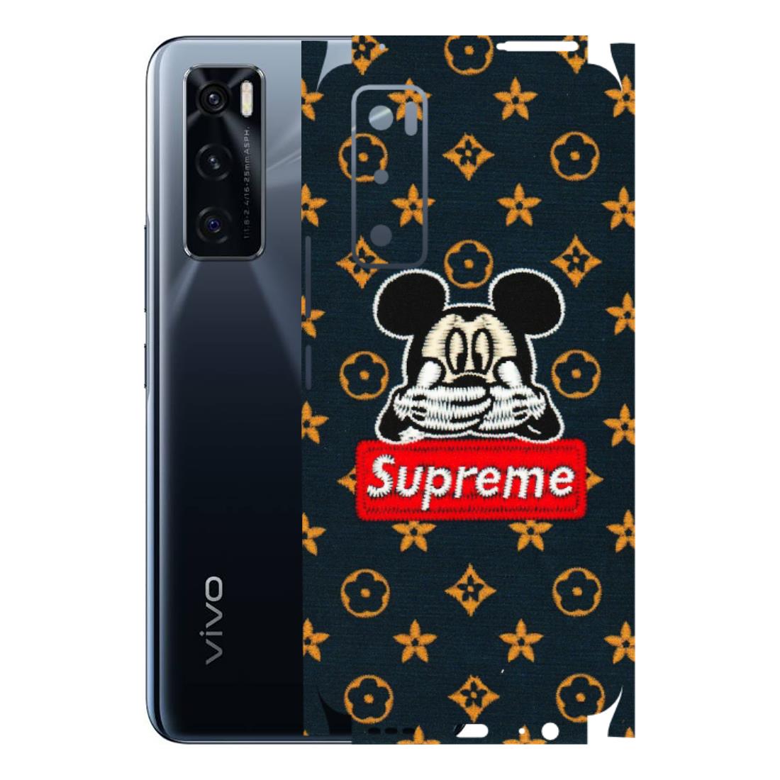 VIVO Z/V/X/T/U/S Series Phone Skins (All Models) - Mickey Supreme - Matte Finish (M-83) Vivo V20 SE