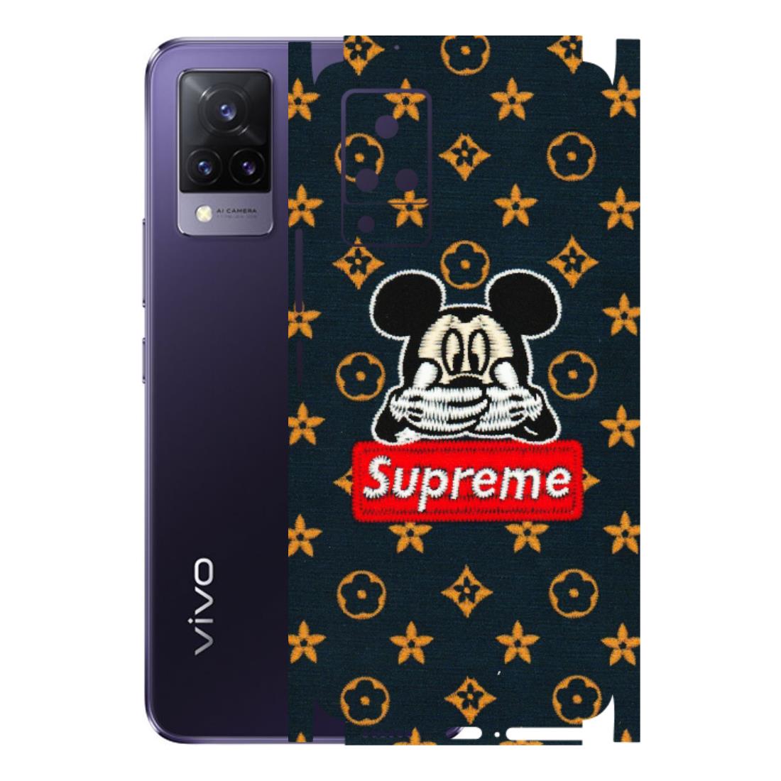 VIVO Z/V/X/T/U/S Series Phone Skins (All Models) - Mickey Supreme - Matte Finish (M-83) Vivo V21