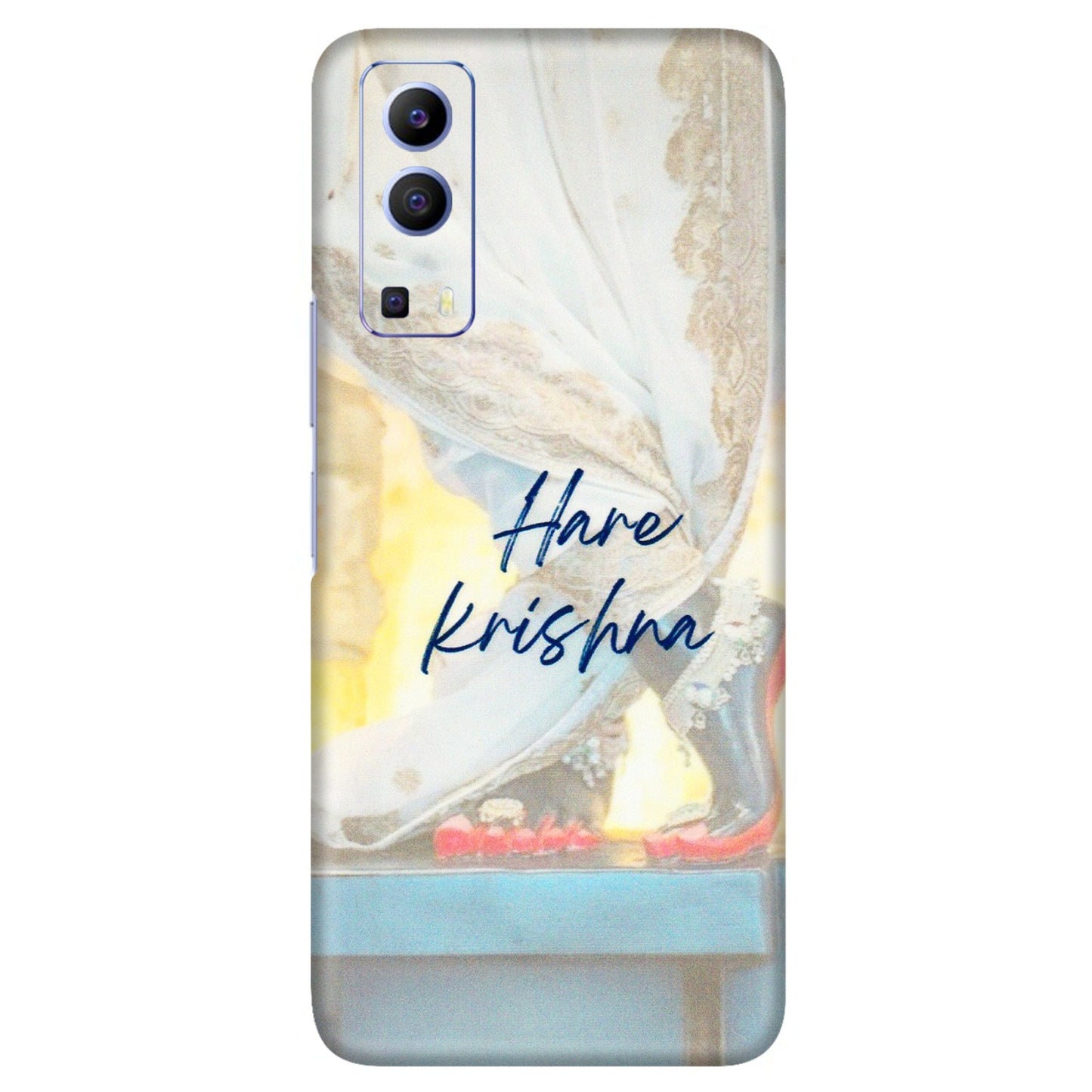 VIVO Z/V/X/T/U/S Series Phone Skins (All Models) - Hare Krishna - 3D Embossed Finish (L-03) Vivo V21e (5G)
