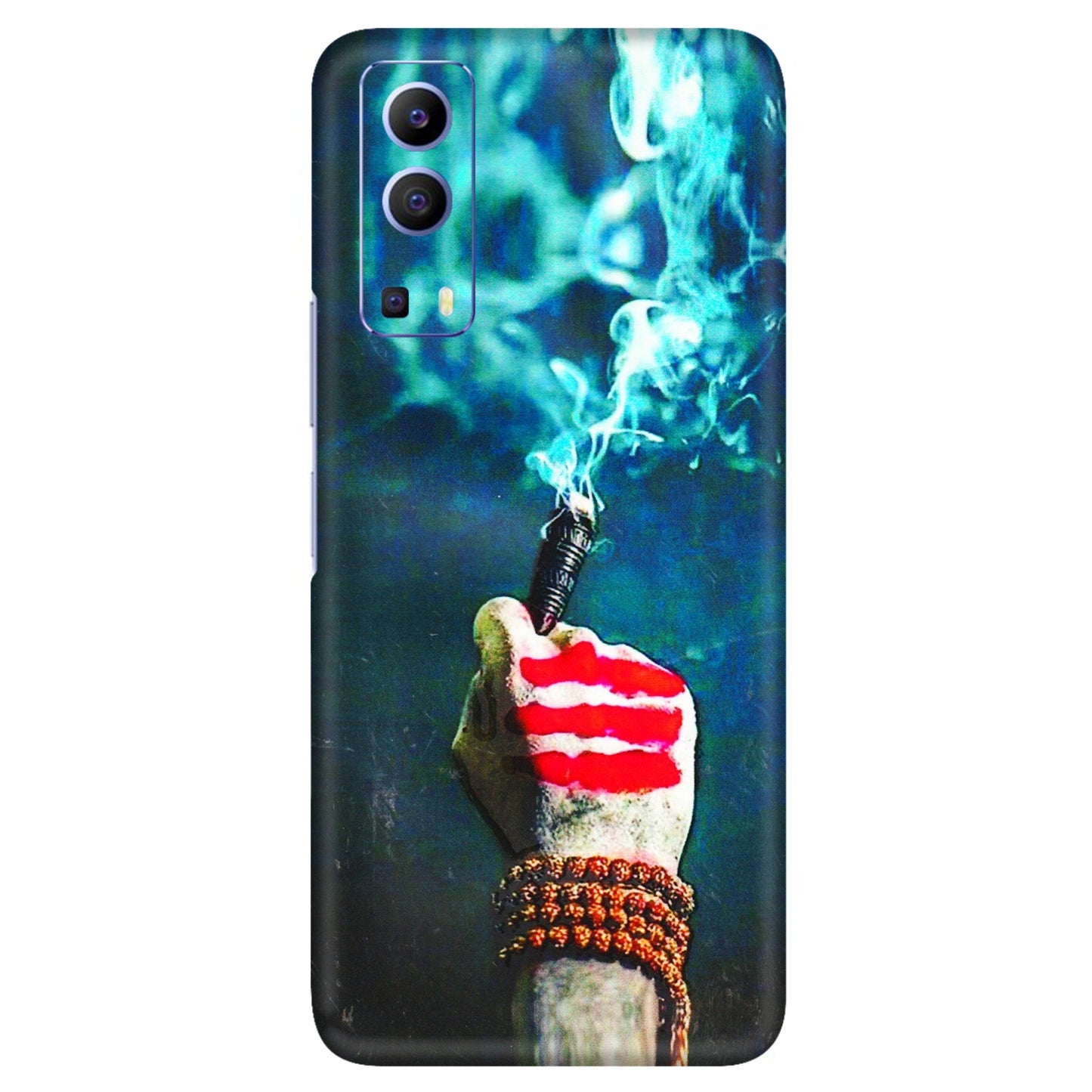 VIVO Z/V/X/T/U/S Series Phone Skins (All Models) - Mahadev Bhakt - 3D Embossed Finish (L-146) Vivo V21e (5G)